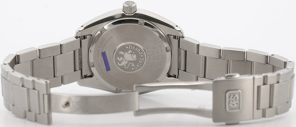 Grand Seiko Heritage SBGA465G 40mm Silver Stainless Steel Spring Drive Watch Box