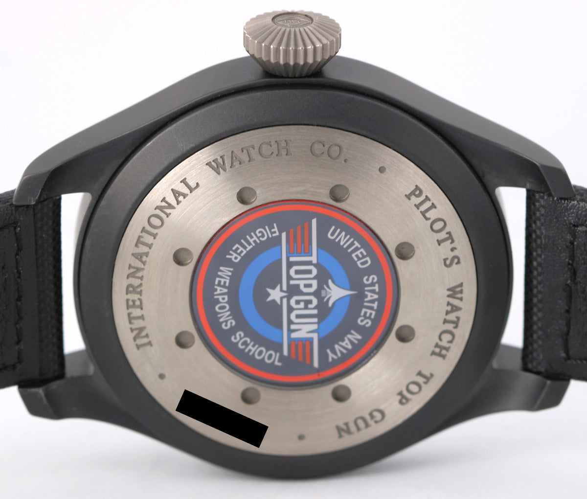 2015 IWC Big Pilots Watch Top Gun IW502902 Ceramic Black 48.6mm Watch Box Papers