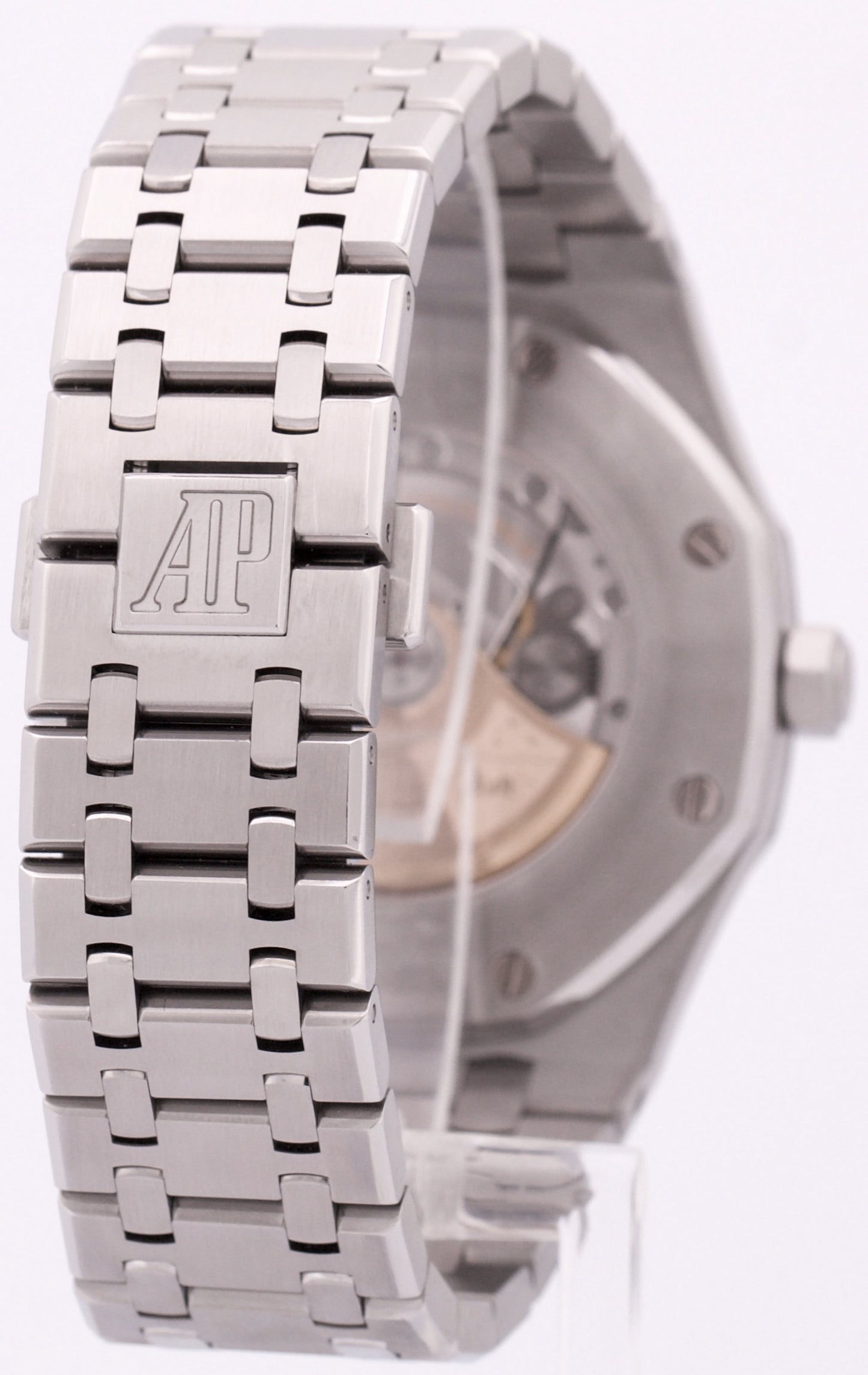 PAPERS Audemars Piguet Royal Oak WHITE Stainless 41mm 15400ST.OO.1220ST.02 BOX