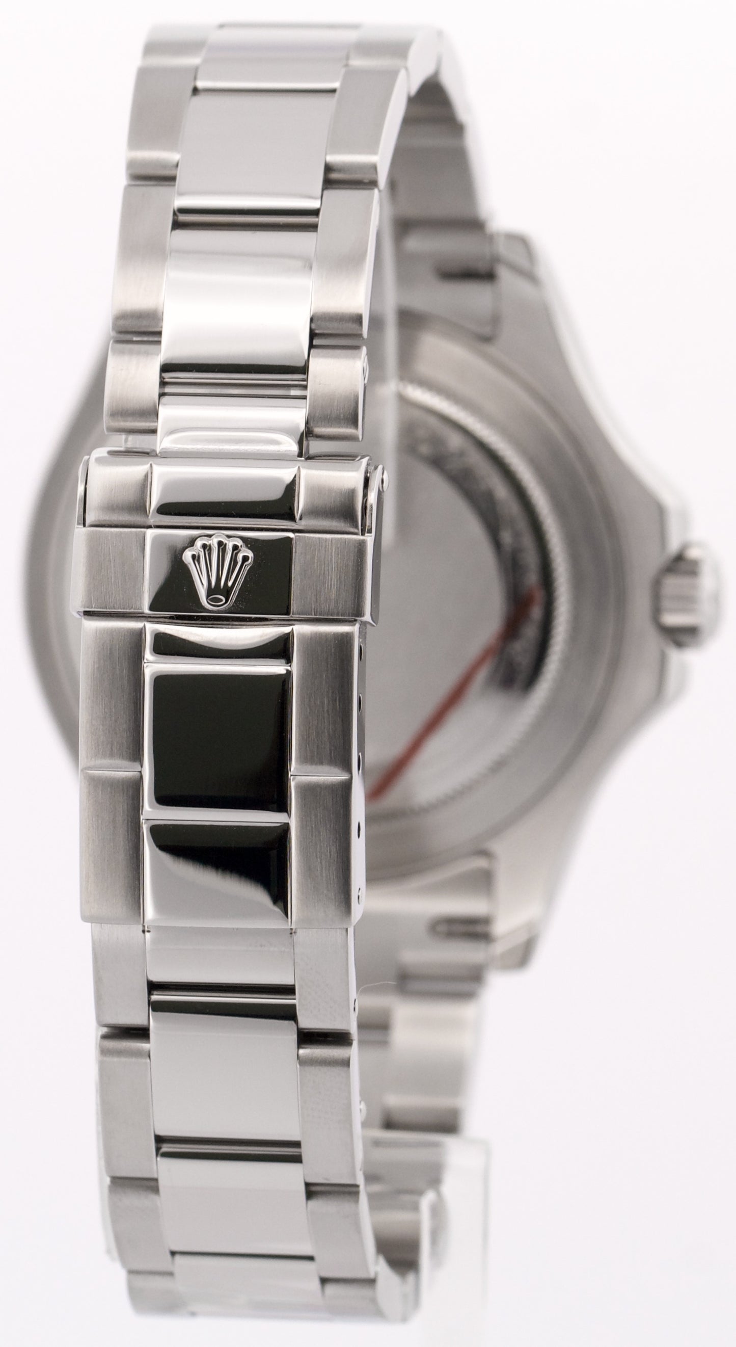 PAPERS Rolex Yacht-Master PLATINUM Stainless Steel YM1 40mm Watch 16622 BOX