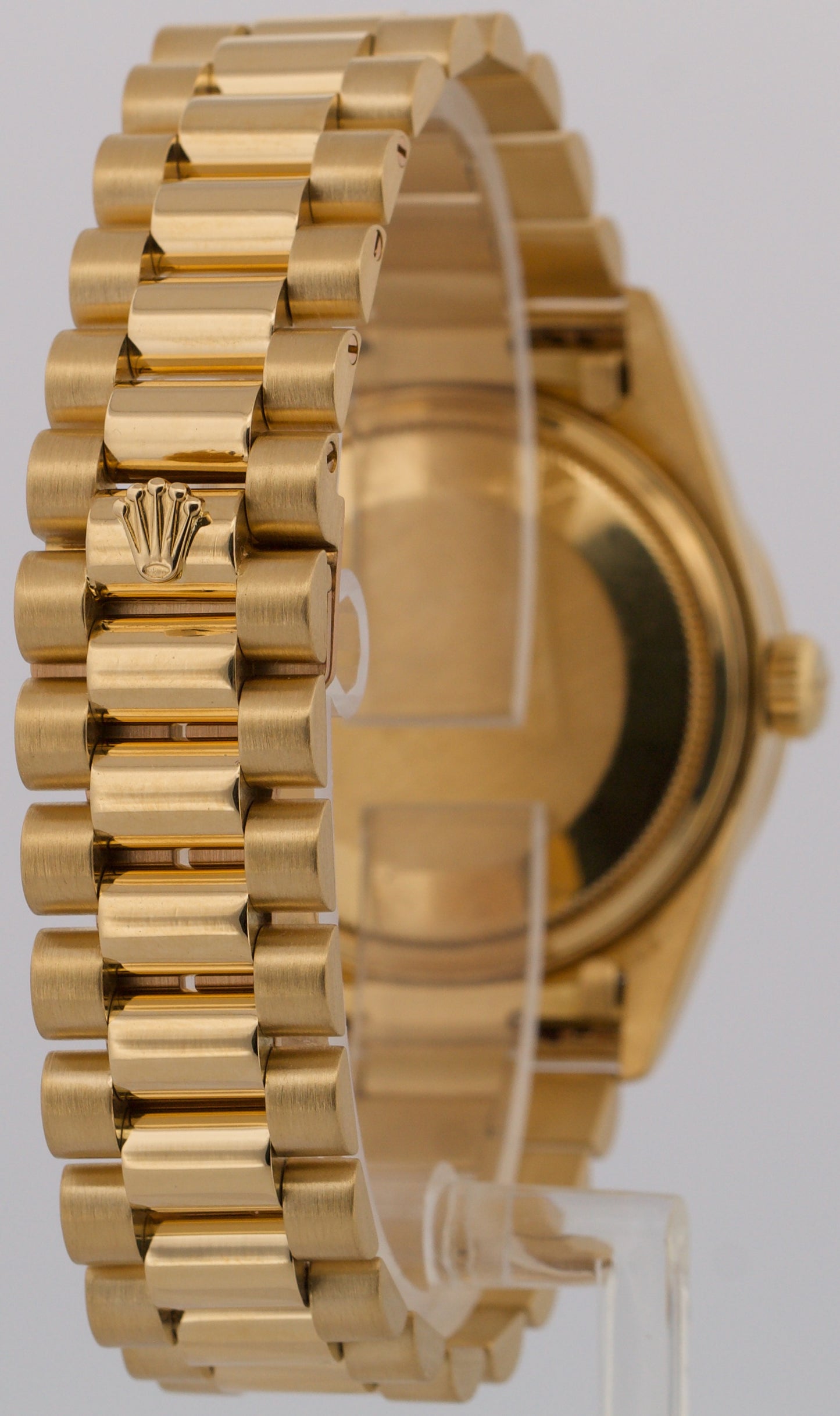 Rolex Day-Date President CROWN COLLECTION 18K Gold MOP DIAMOND 36mm 18138 BOX