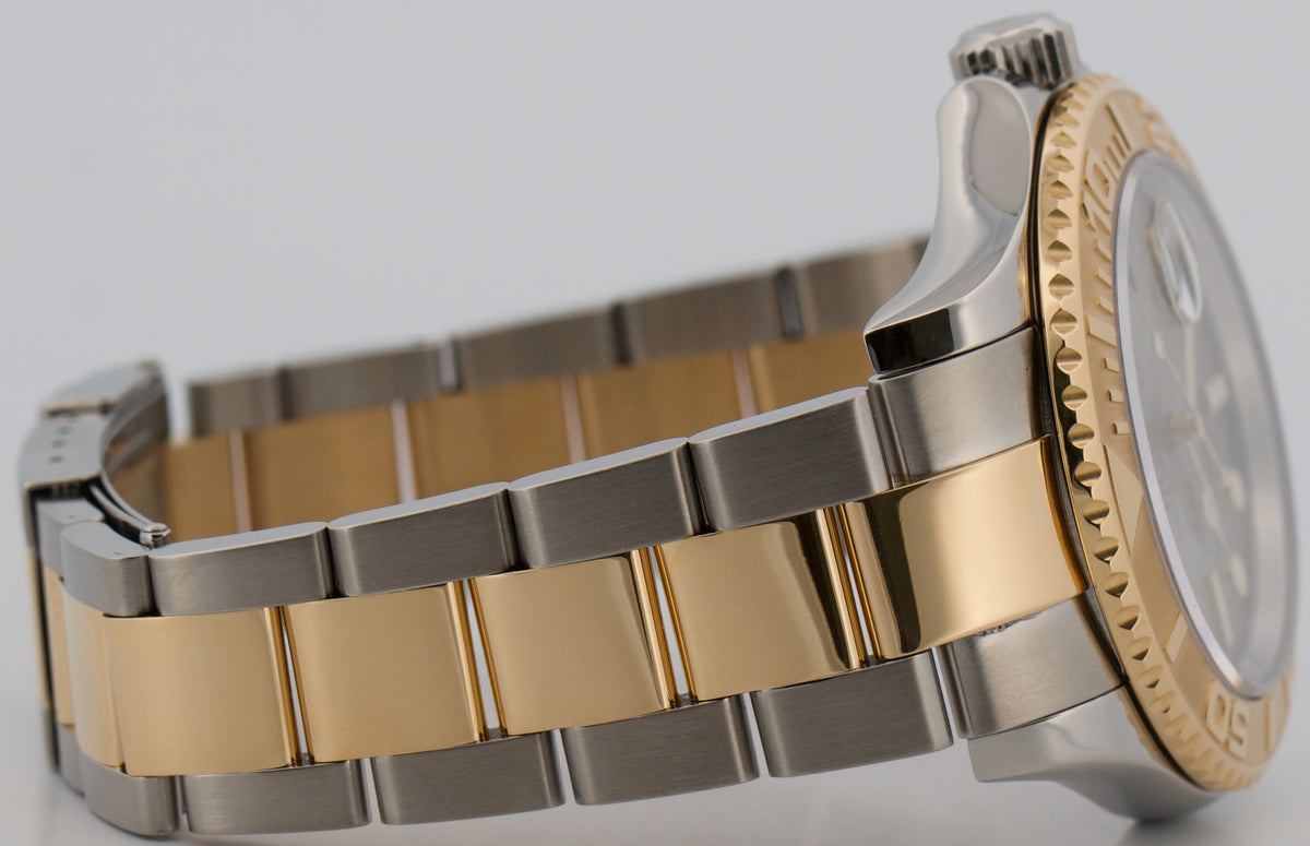 Rolex Yacht-Master 16623 Slate Gray 18K Yellow Gold Two-Tone Steel 40mm Watch