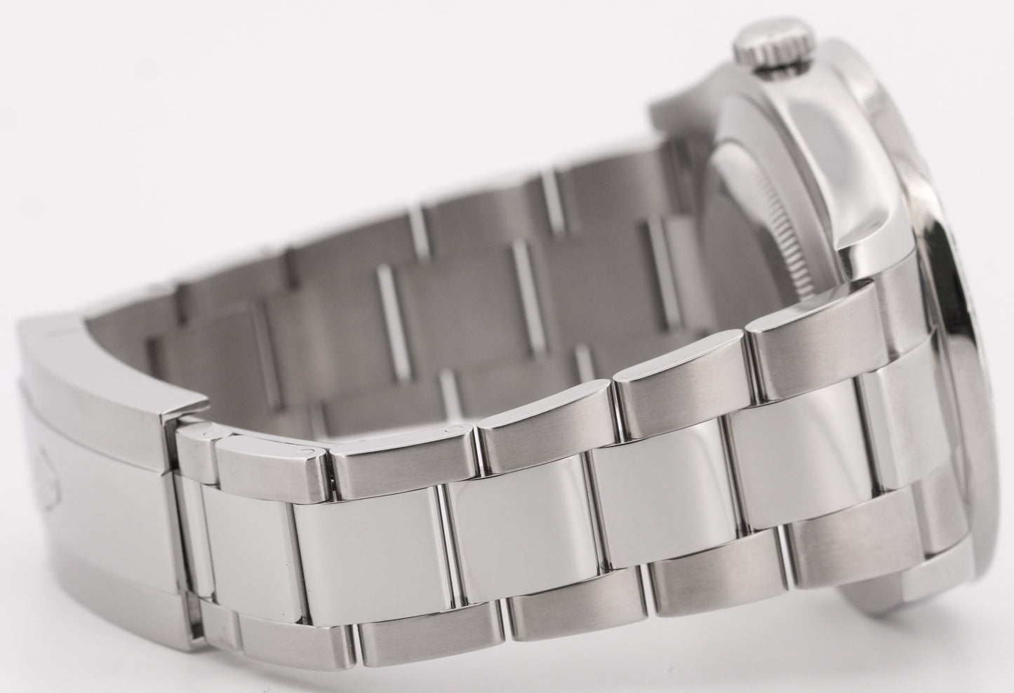 Rolex DateJust II 41mm SILVER Stainless Steel DIAMOND BEZEL Oyster 116300 BOX