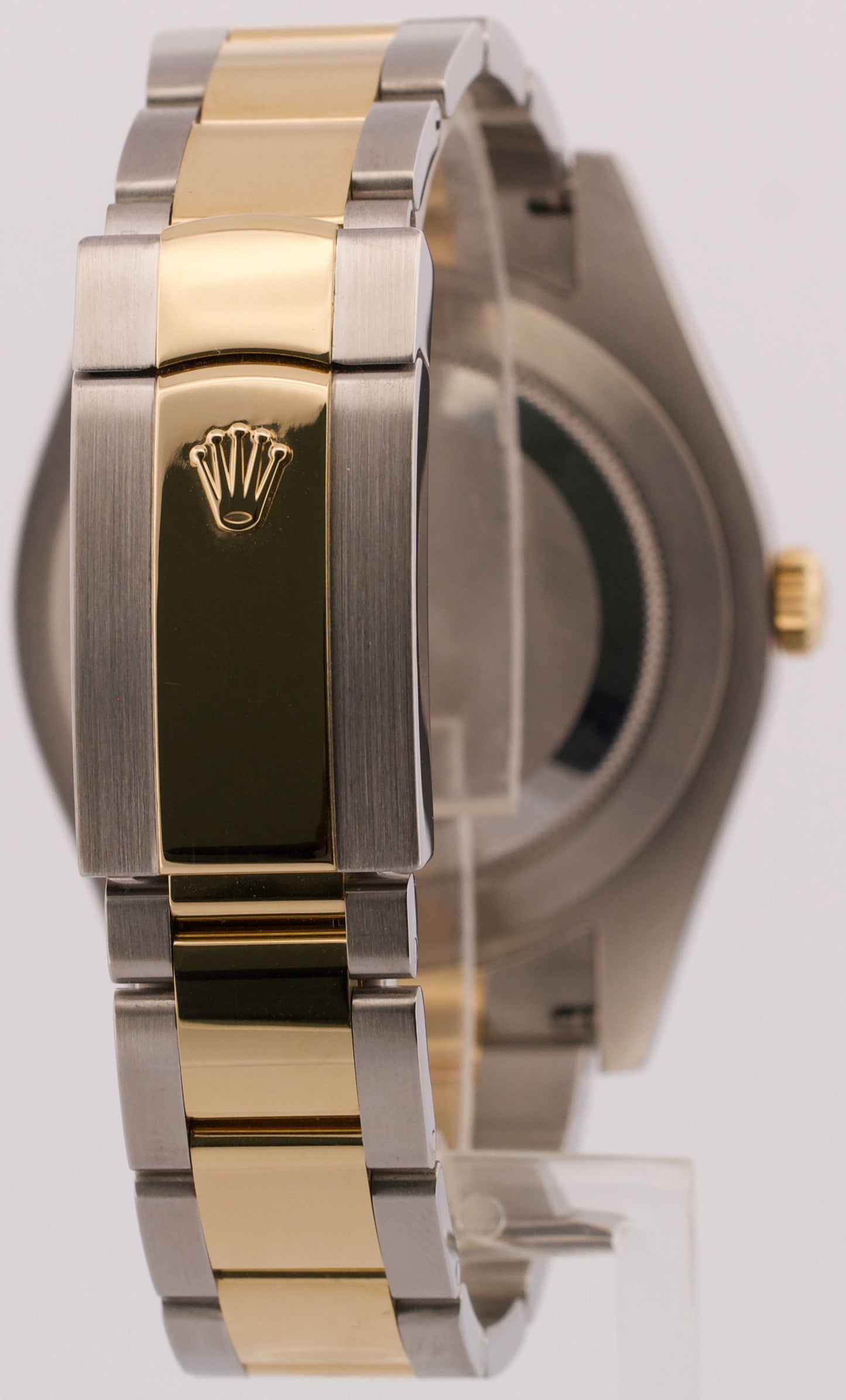 PAPERS Rolex Datejust II IVORY DIAMOND 18K Yellow Gold Steel 41mm 116333 BOX