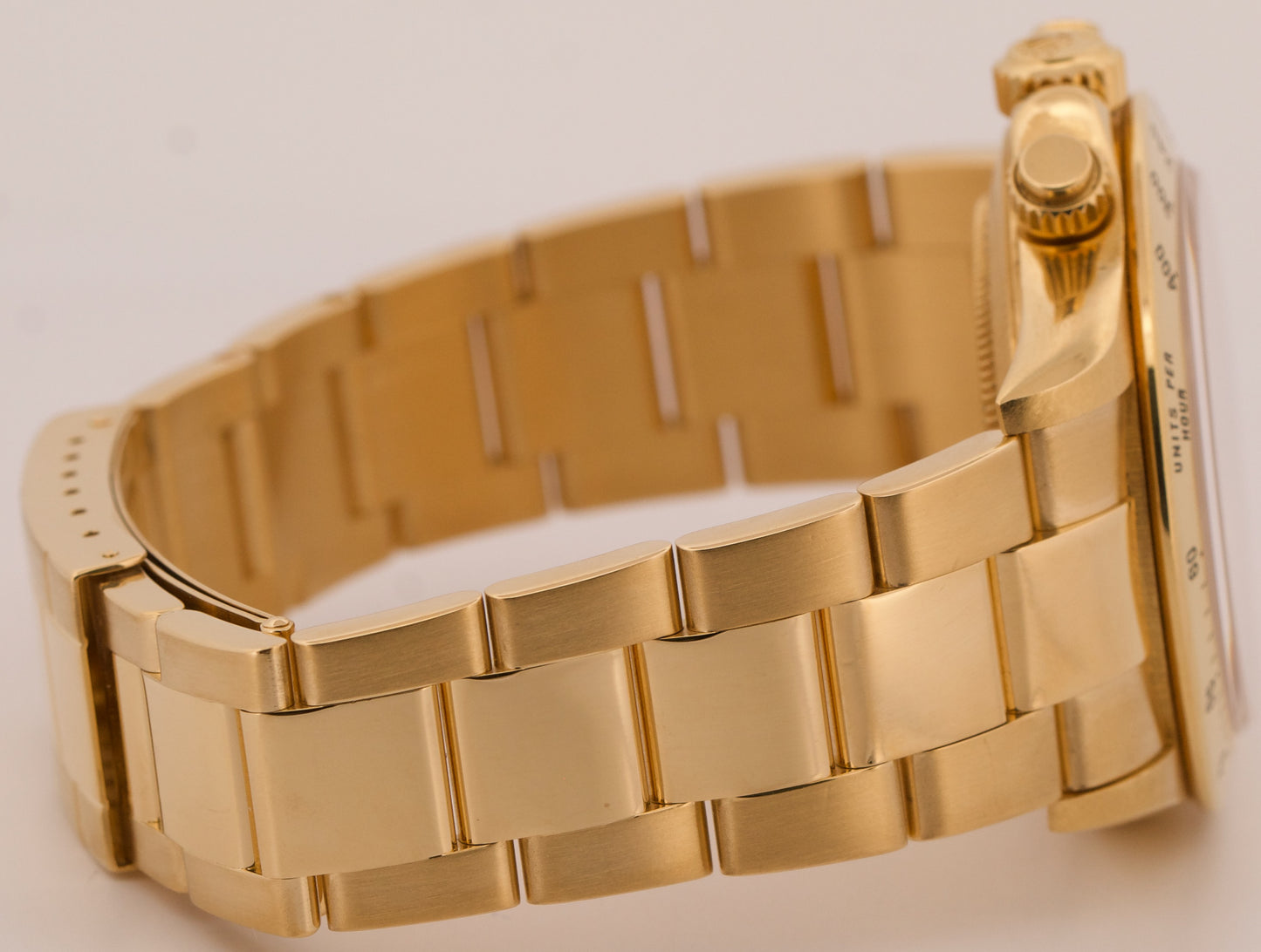 2024 RSC Rolex Daytona Cosmograph CHAMPAGNE 18K Gold INVERTED 6 40mm 16528 Watch