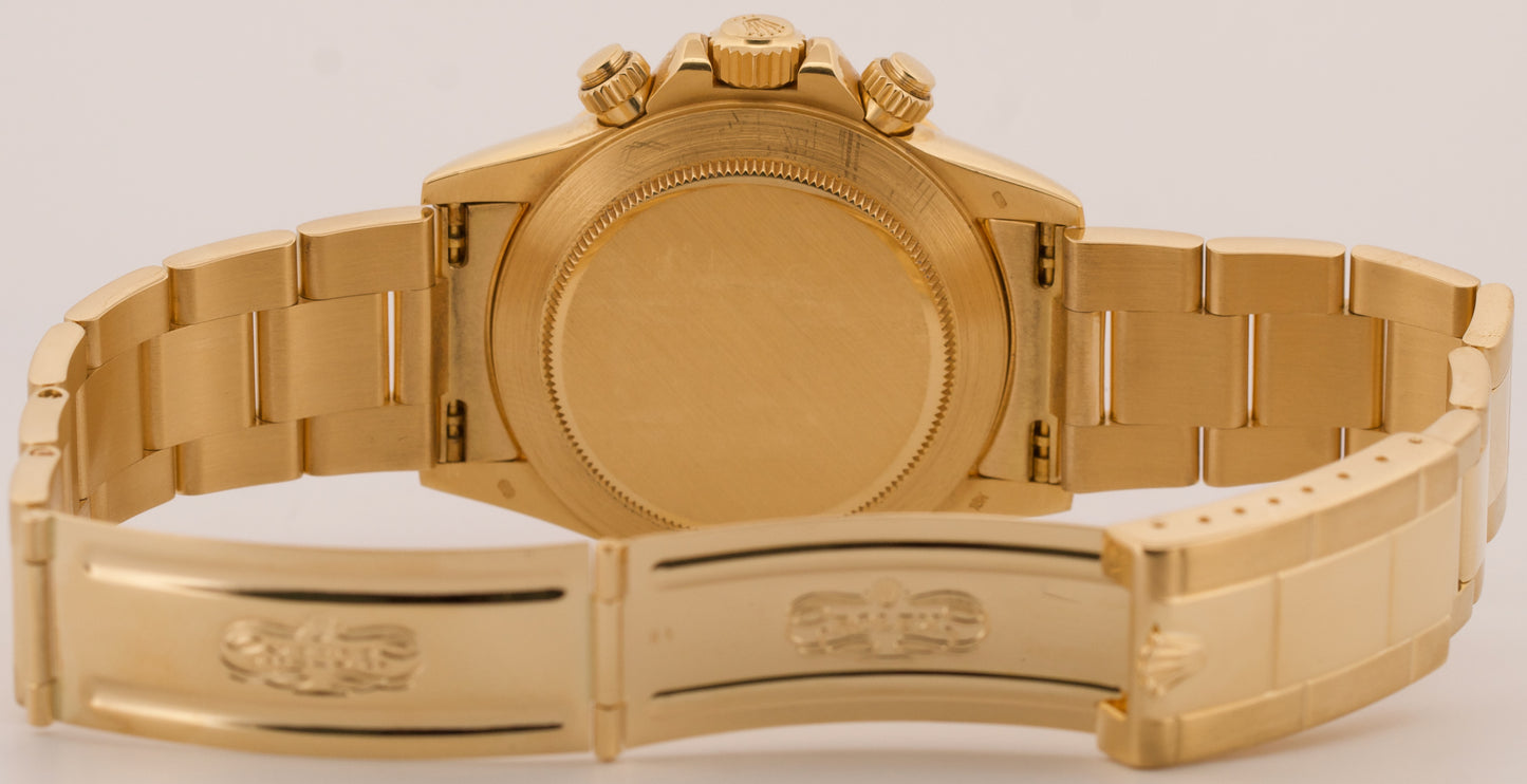 2024 RSC Rolex Daytona Cosmograph CHAMPAGNE 18K Gold INVERTED 6 40mm 16528 Watch