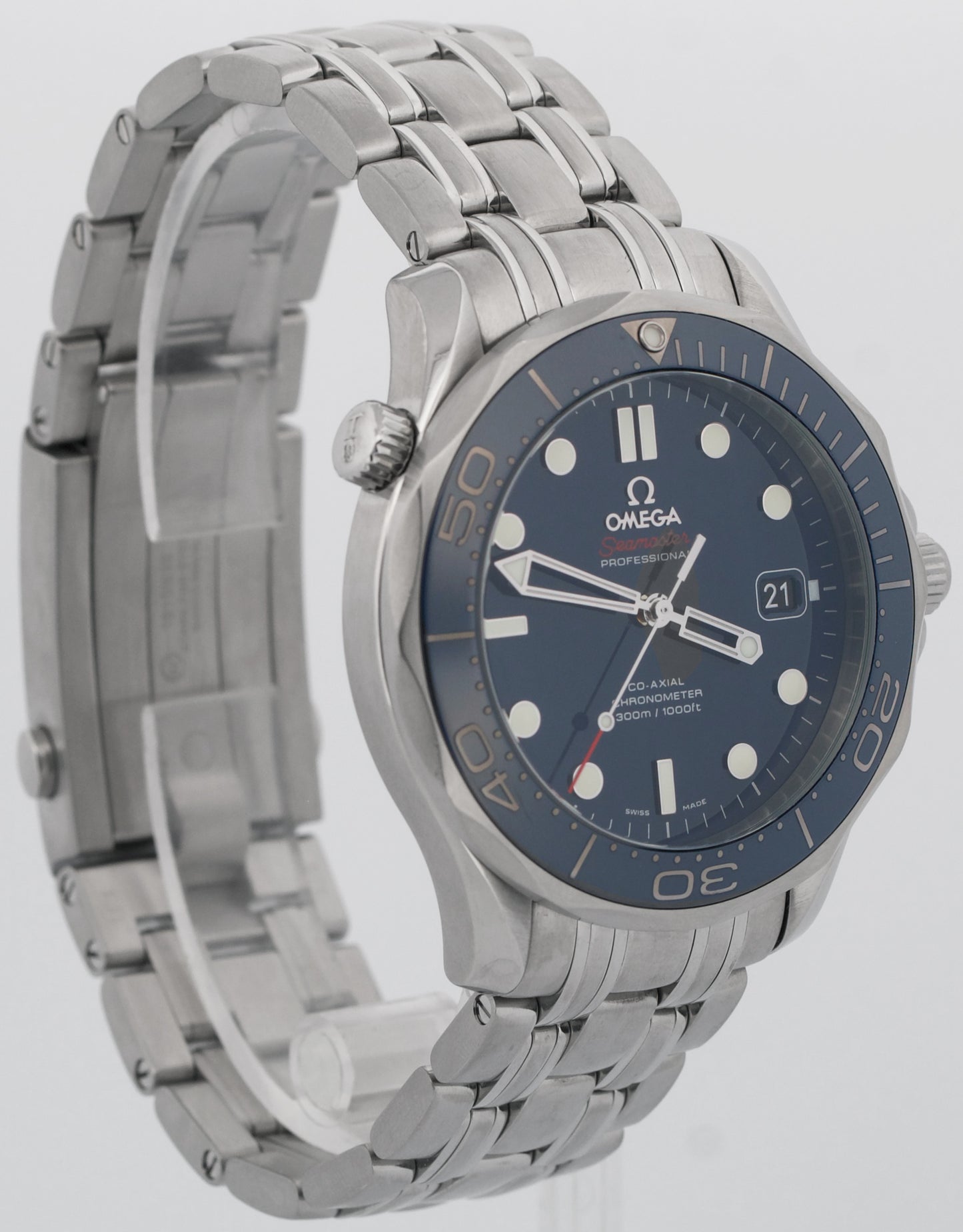 PAPERS Omega Seamaster Professional BLUE 41mm Steel 212.30.41.20.03.001 BOX