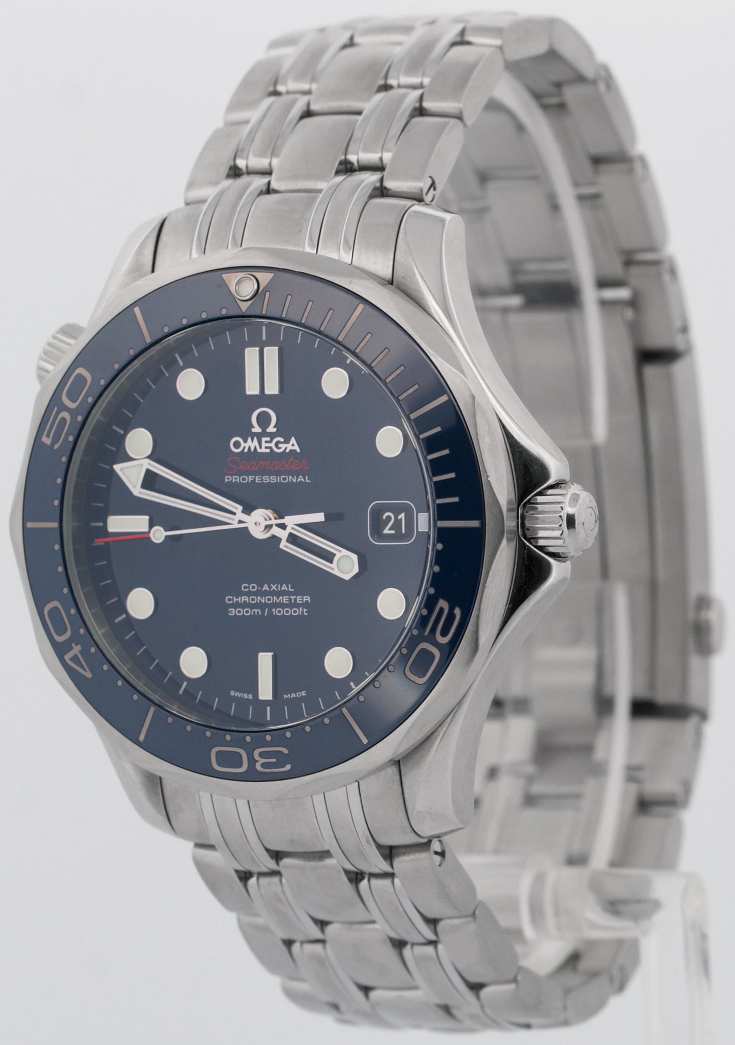 PAPERS Omega Seamaster Professional BLUE 41mm Steel 212.30.41.20.03.001 BOX