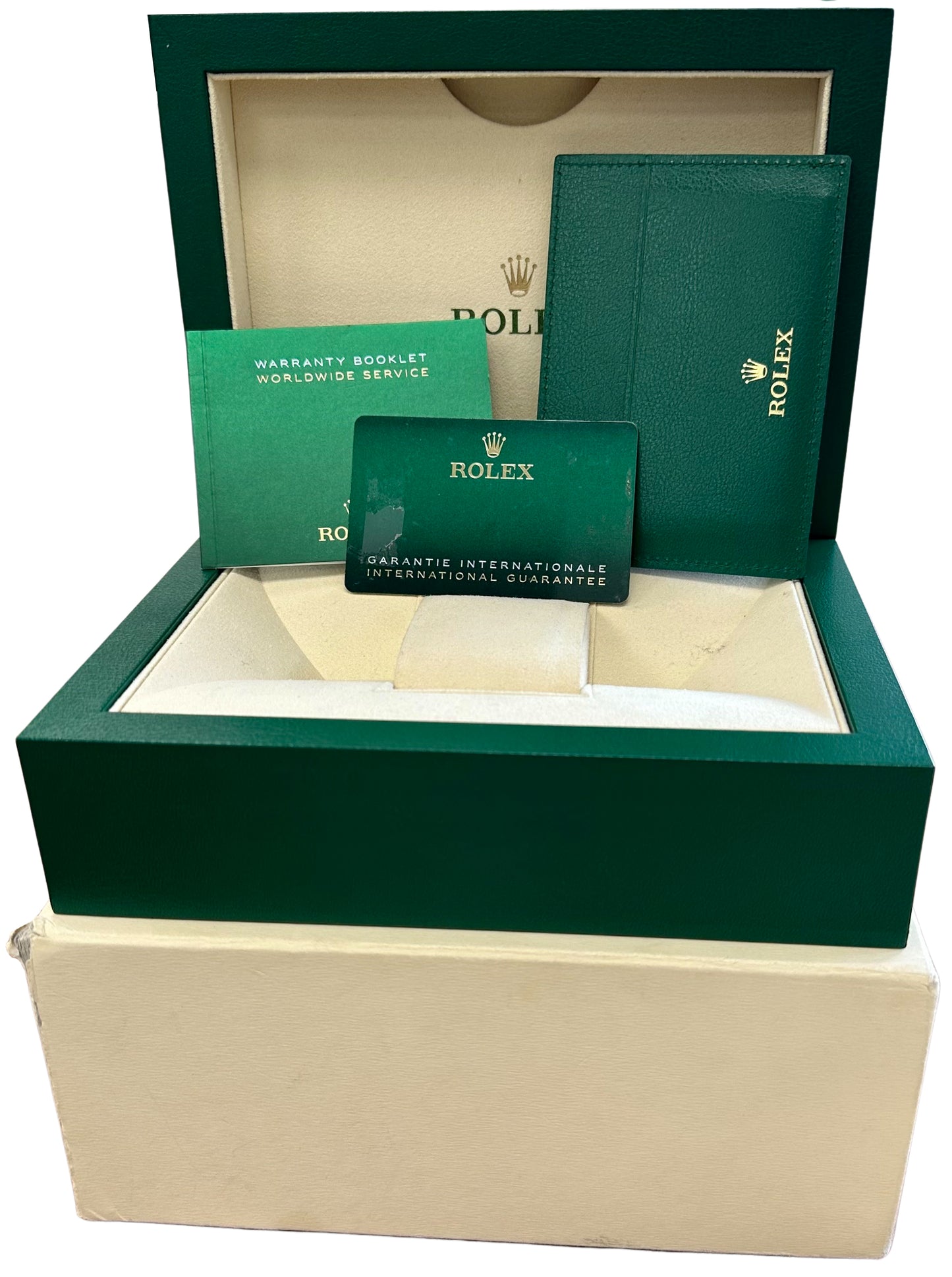 MINT Rolex Day-Date President PAPERS 40mm 6 CTW DIAMOND Bezel 228238 Watch B+P