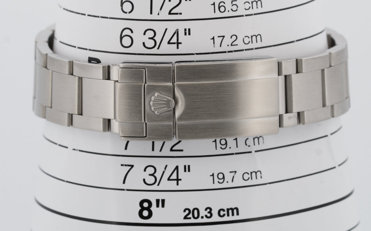 2012 Rolex Explorer II 216570 42mm Black Orange Steel GMT Watch Box Papers