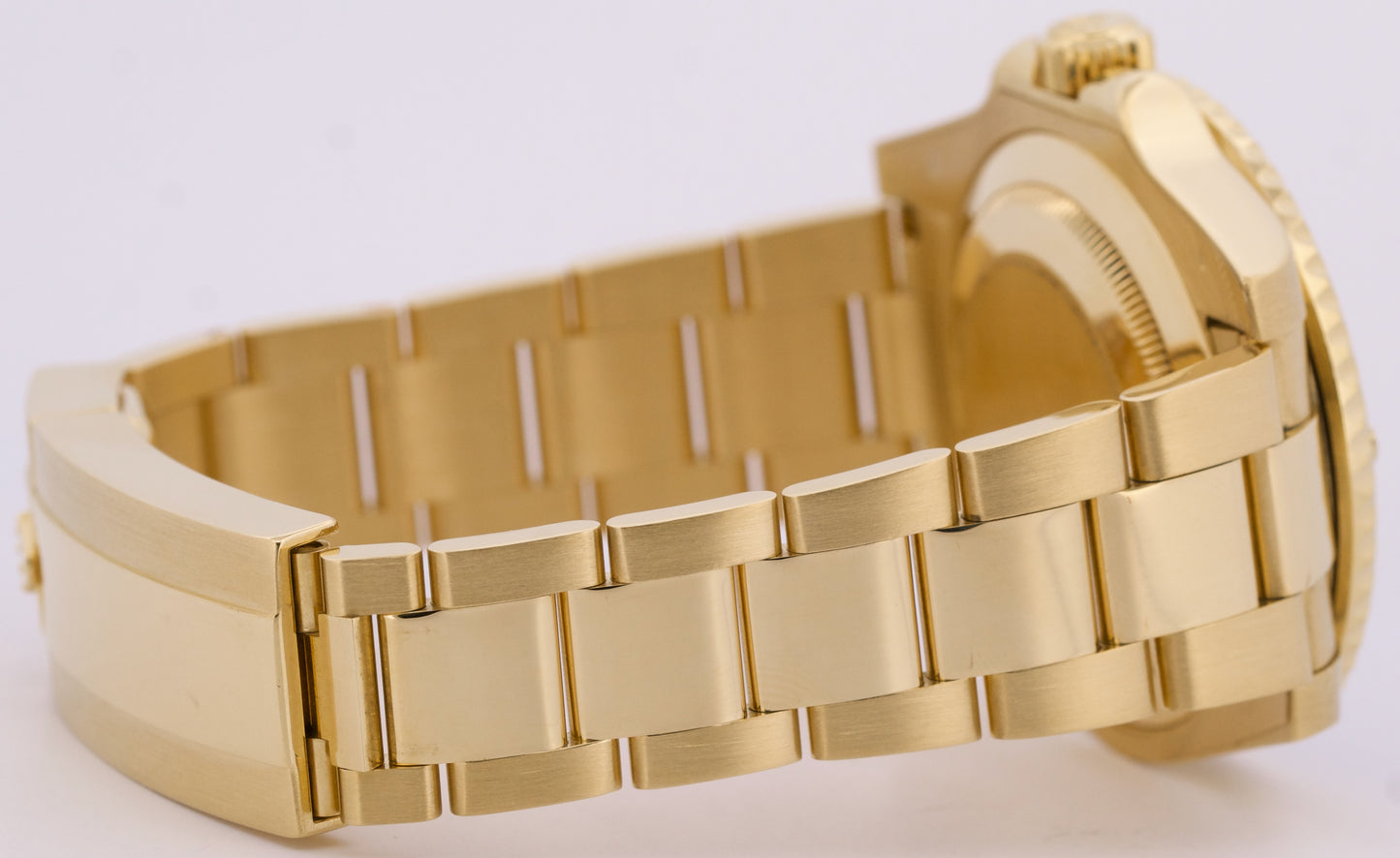 PAPERS Rolex Submariner Date BLACK 18K Yellow Gold Ceramic 40mm 116618 LN BOX