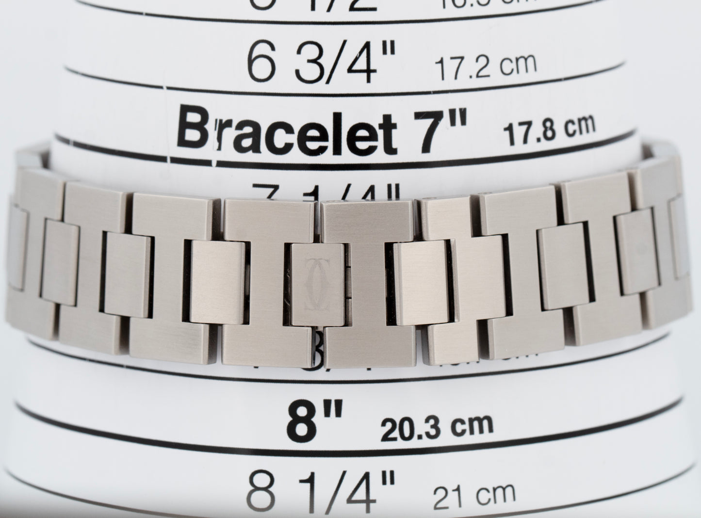 Cartier Pasha Pink Arabic 35mm Stainless Steel Automatic Watch 2475 / W31075M7