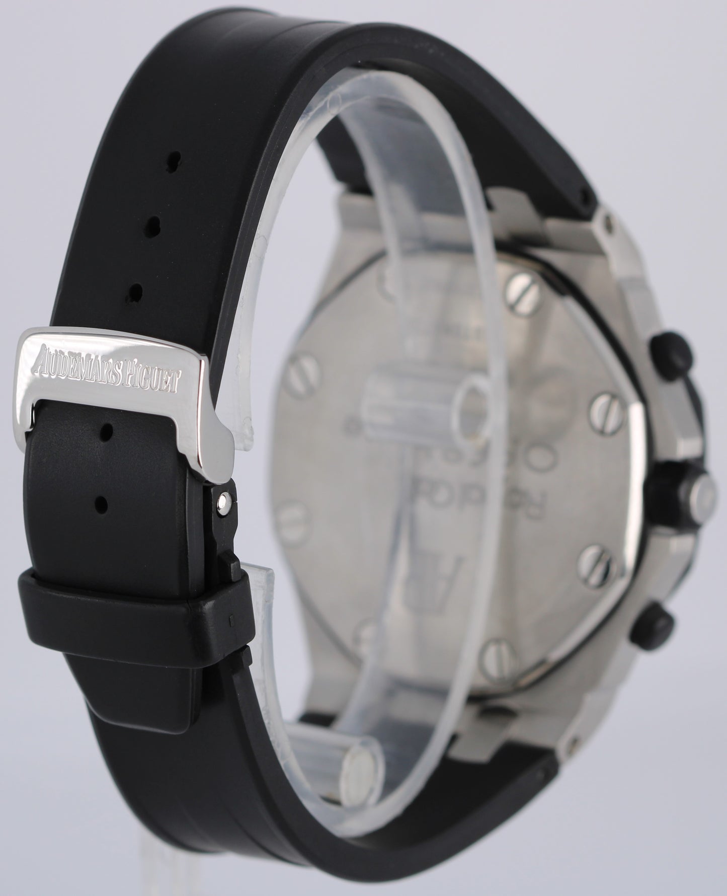 Audemars Piguet Royal Oak Offshore Steel Black 42mm 25940SK Rubber Watch