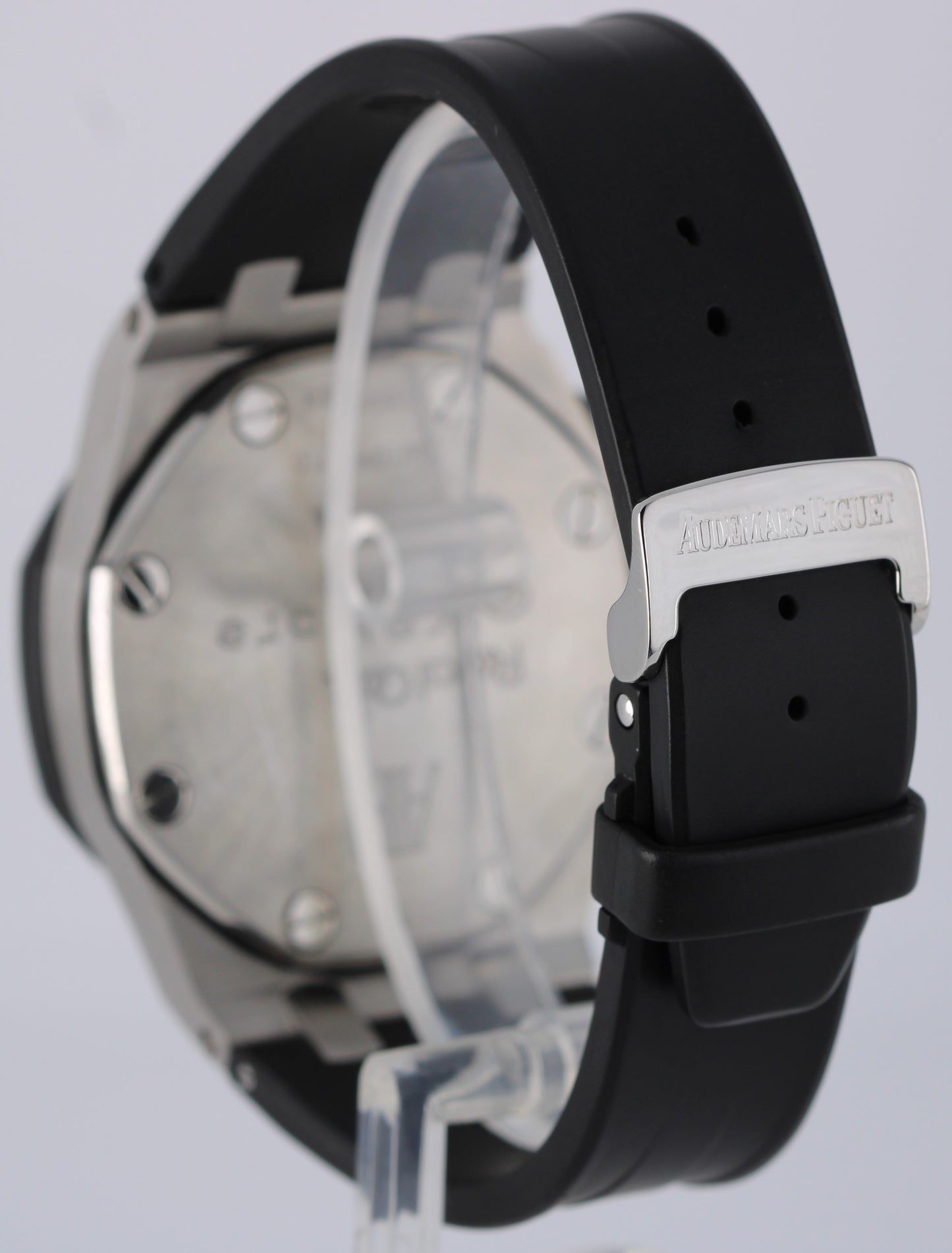 Audemars Piguet Royal Oak Offshore Steel Black 42mm 25940SK Rubber Watch