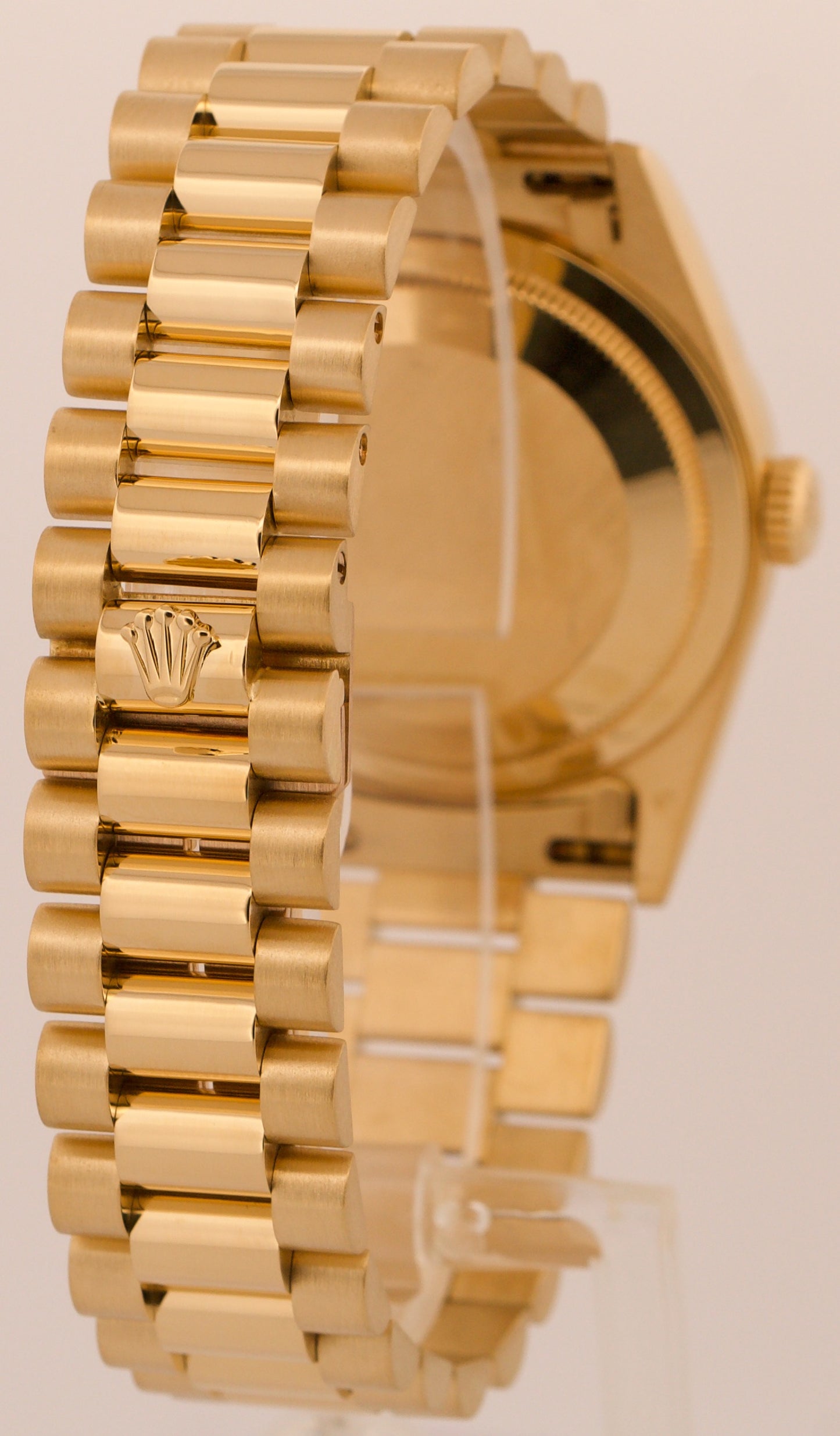 Rolex Day-Date President CHAMPAGNE DIAMOND 36mm 18K Yellow Gold 18238 Watch