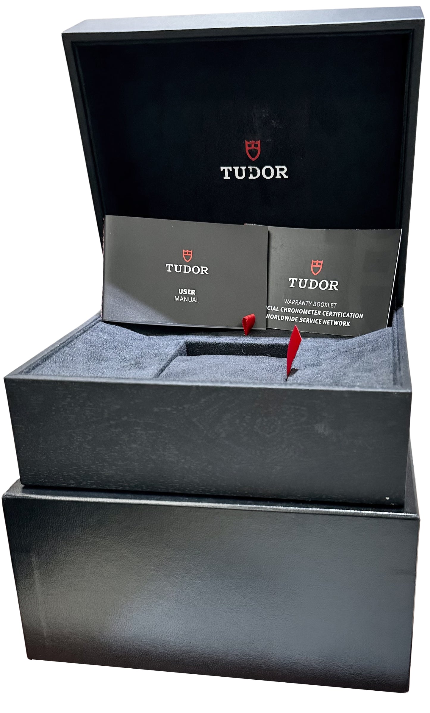 Tudor Black Bay Chrono 41mm Black Stainless Steel Automatic Watch 79360 N BOX