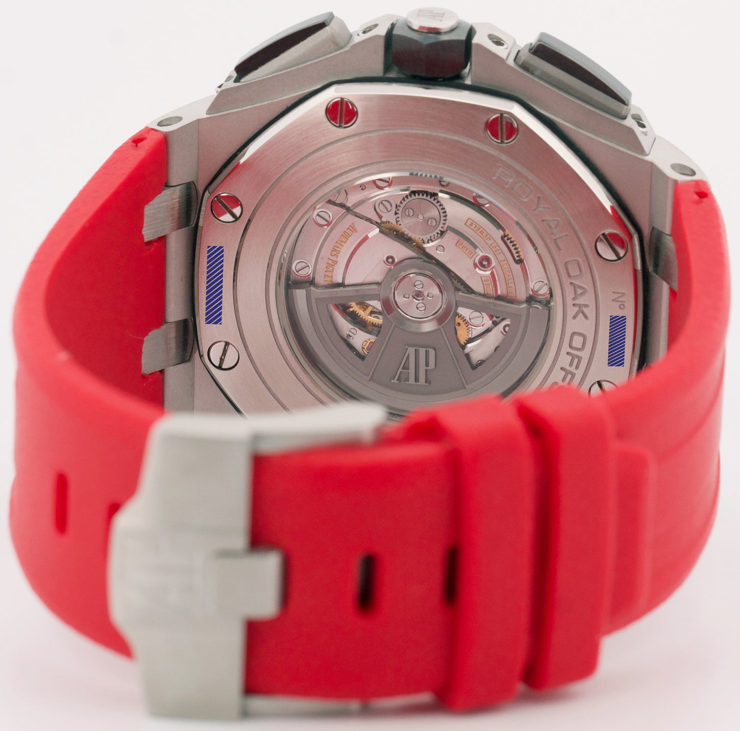 PAPERS Audemars Piguet Royal Oak Offshore PANDA Rubber Red 44mm 26400SO BOX