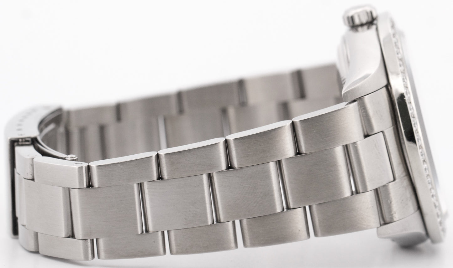 Rolex Air-King Precision SILVER DIAMOND Stainless Steel 34mm Oyster Watch 14000M