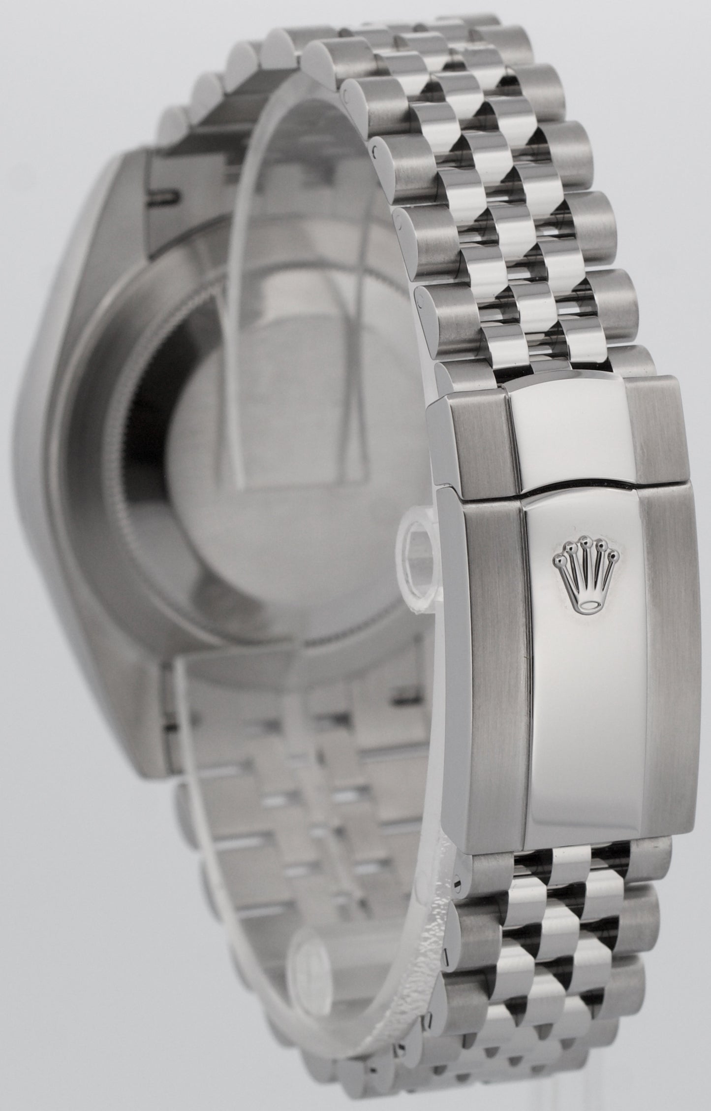 PAPERS Rolex DateJust 41 SILVER Stainless Steel Smooth JUBILEE 41mm 126300 BOX