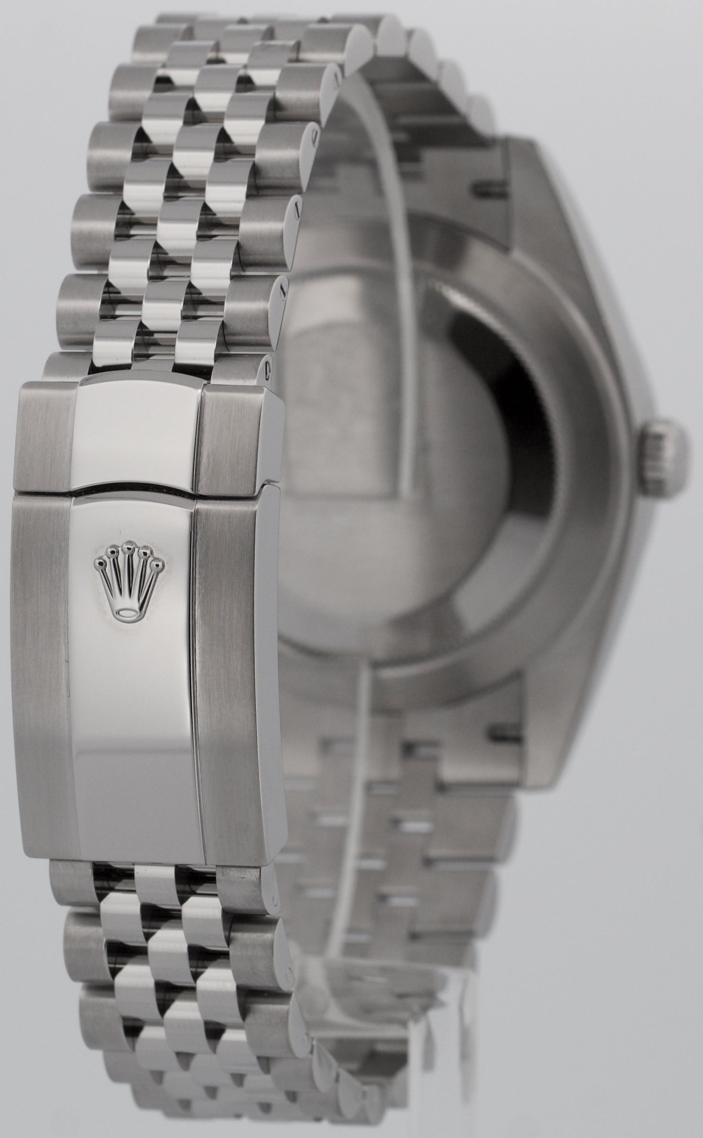 PAPERS Rolex DateJust 41 SILVER Stainless Steel Smooth JUBILEE 41mm 126300 BOX