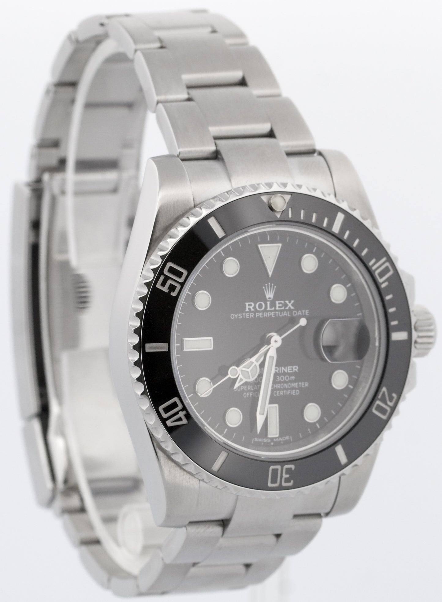 2024 RSC Rolex Submariner Date BLACK Ceramic Steel 40mm 116610 LN Watch BOX