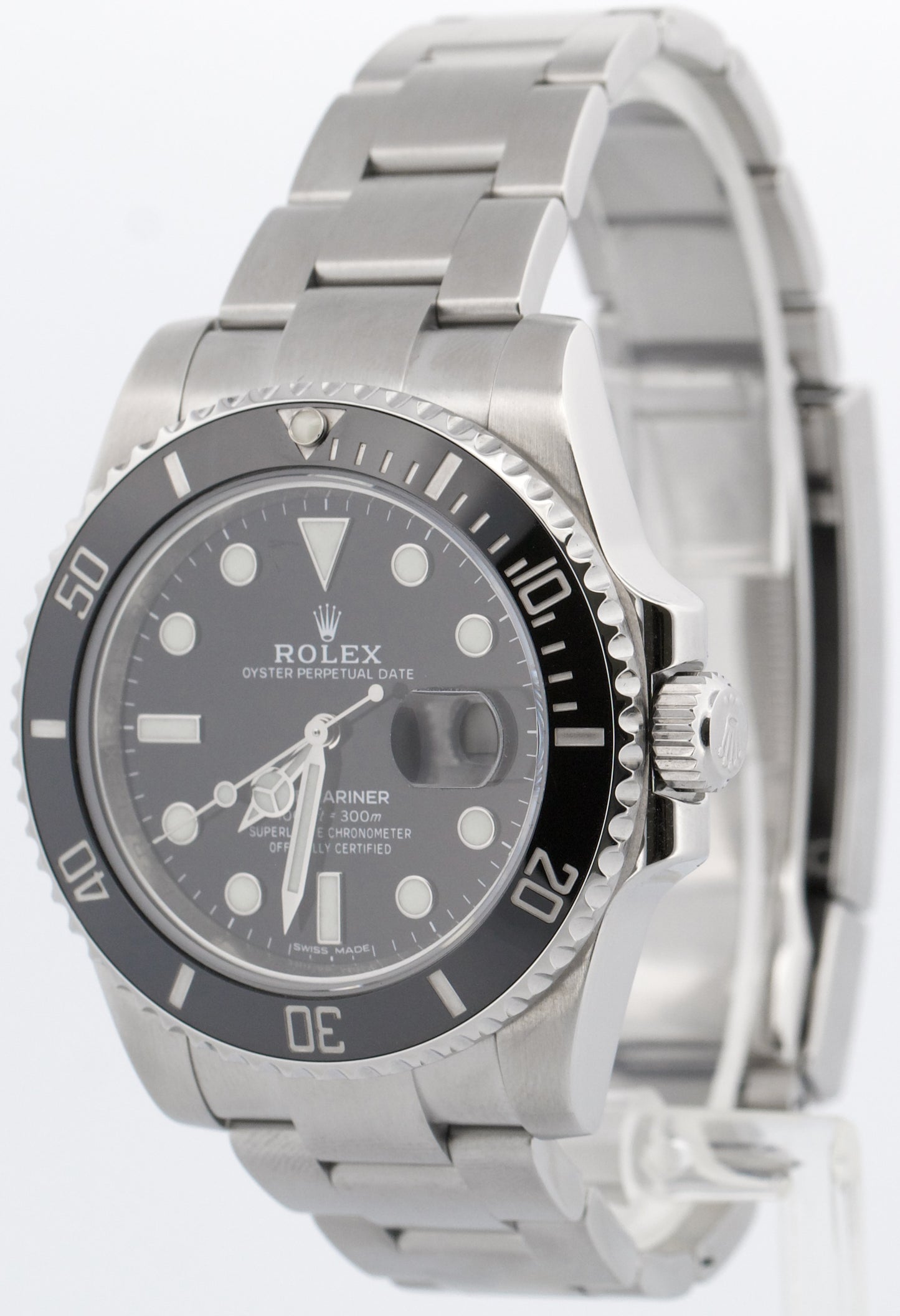 2024 RSC Rolex Submariner Date BLACK Ceramic Steel 40mm 116610 LN Watch BOX