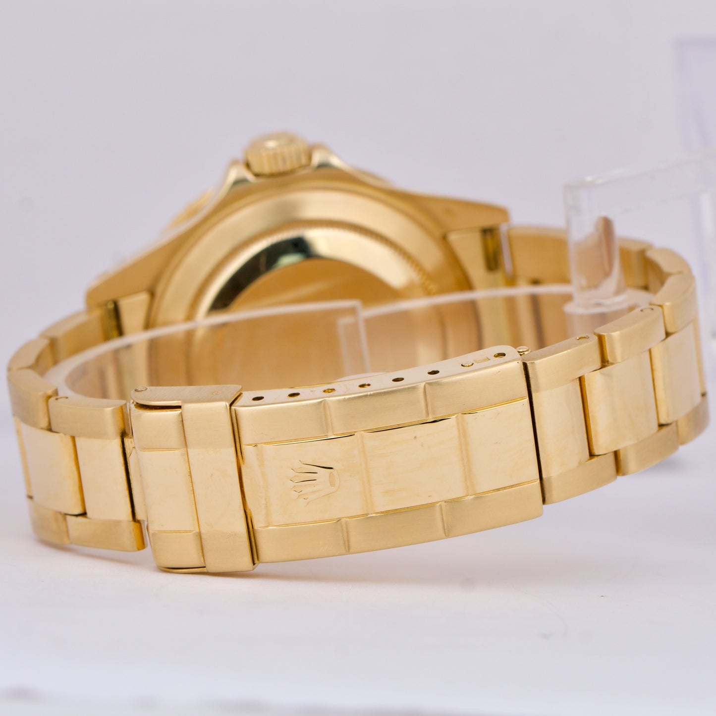 Rolex Submariner Date BLUE 18K Yellow Gold 40mm Oyster Automatic 16618 Watch