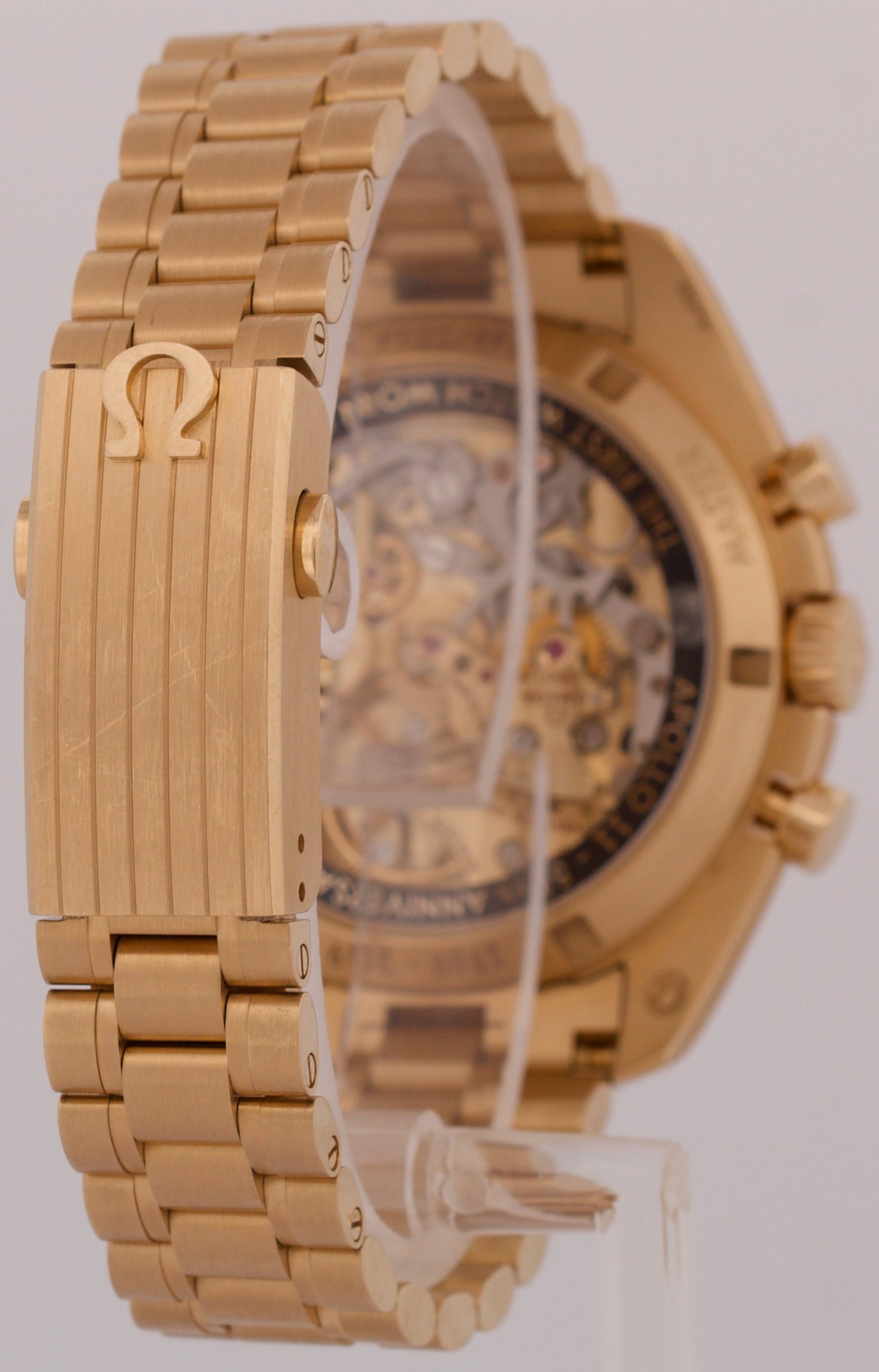PAPERS Omega Speedmaster Apollo 11 MOONSHINE 18K Gold 310.60.42.50.99.001 BOX