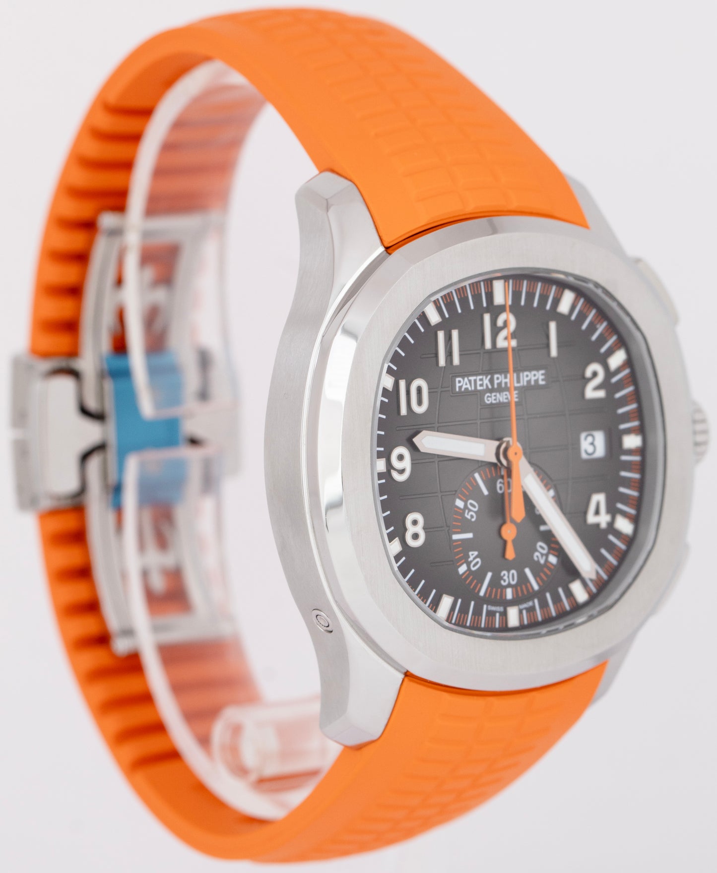 PAPERS Patek Philippe Aquanaut Chronograph Steel 42.2mm 5968A-001 Box