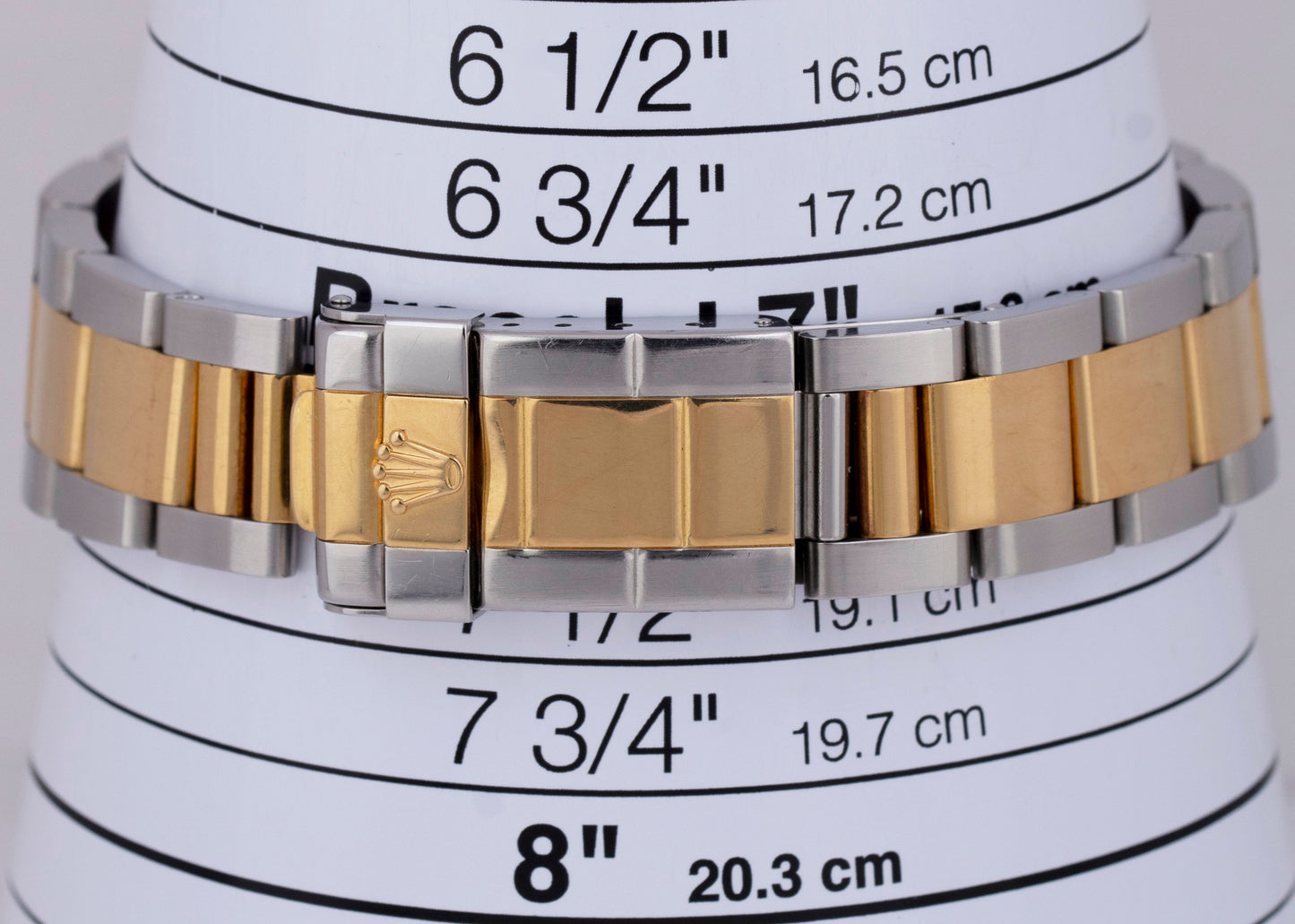 UNPOLISHED Rolex Daytona Cosmograph 40mm White Two-Tone 18K Gold 16523 Watch