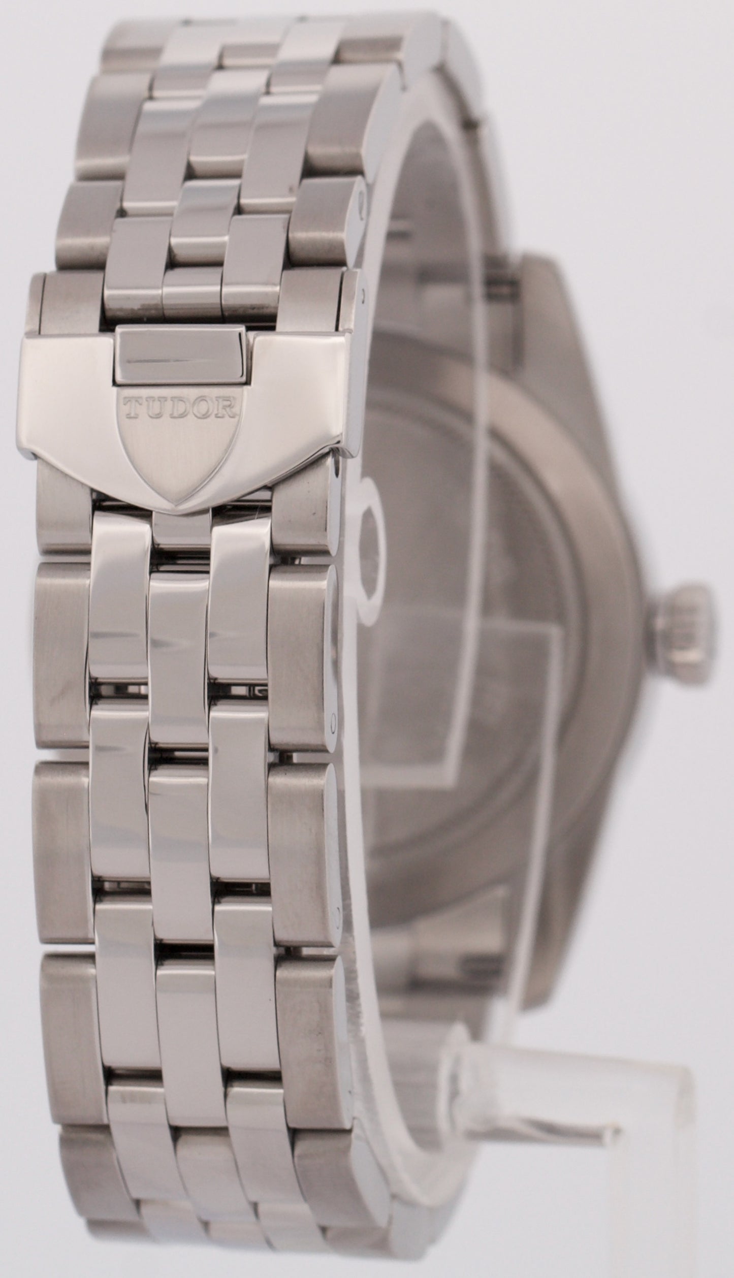 MINT PAPERS Tudor Glamour Date 36mm SILVER Stainless Steel 55000 Watch BOX