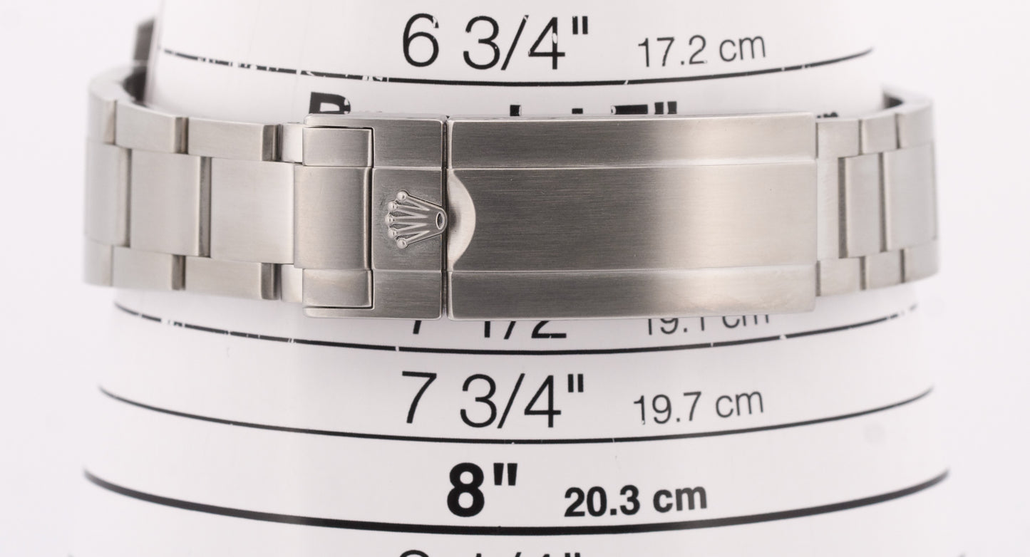 PAPERS Rolex Submariner Date BLACK Stainless Steel 40mm Watch 116610 LN BOX