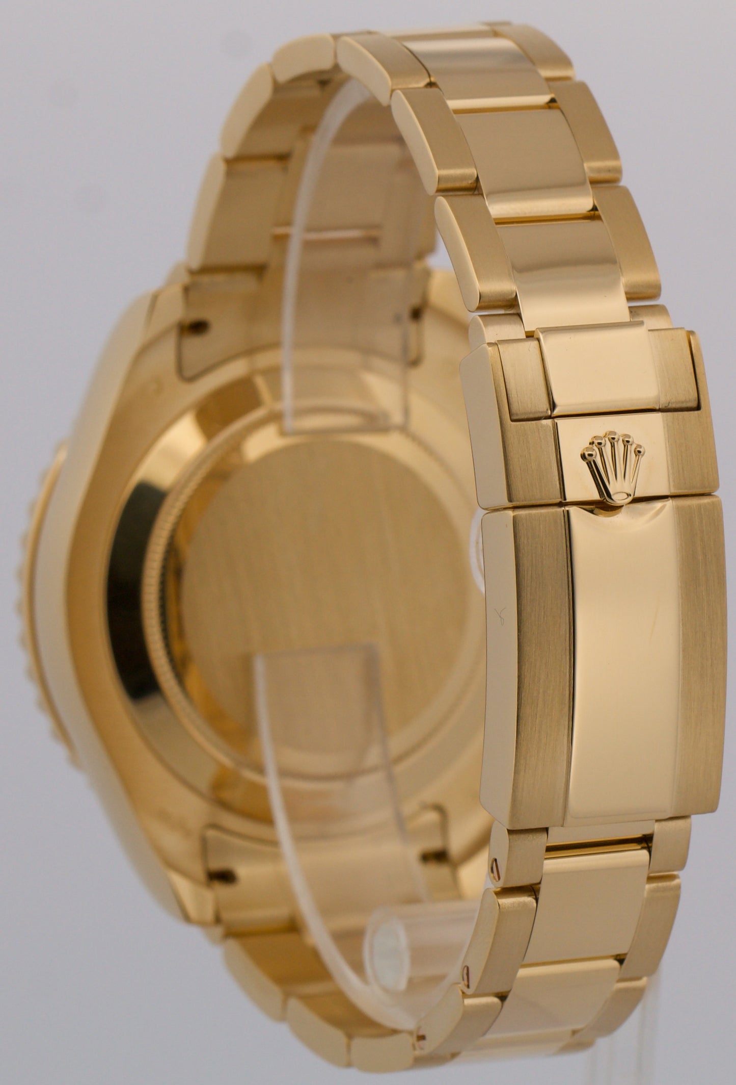 2021 PAPERS Rolex Yacht-Master II BLUE 18K Yellow Gold 44mm 116688 Watch BOX