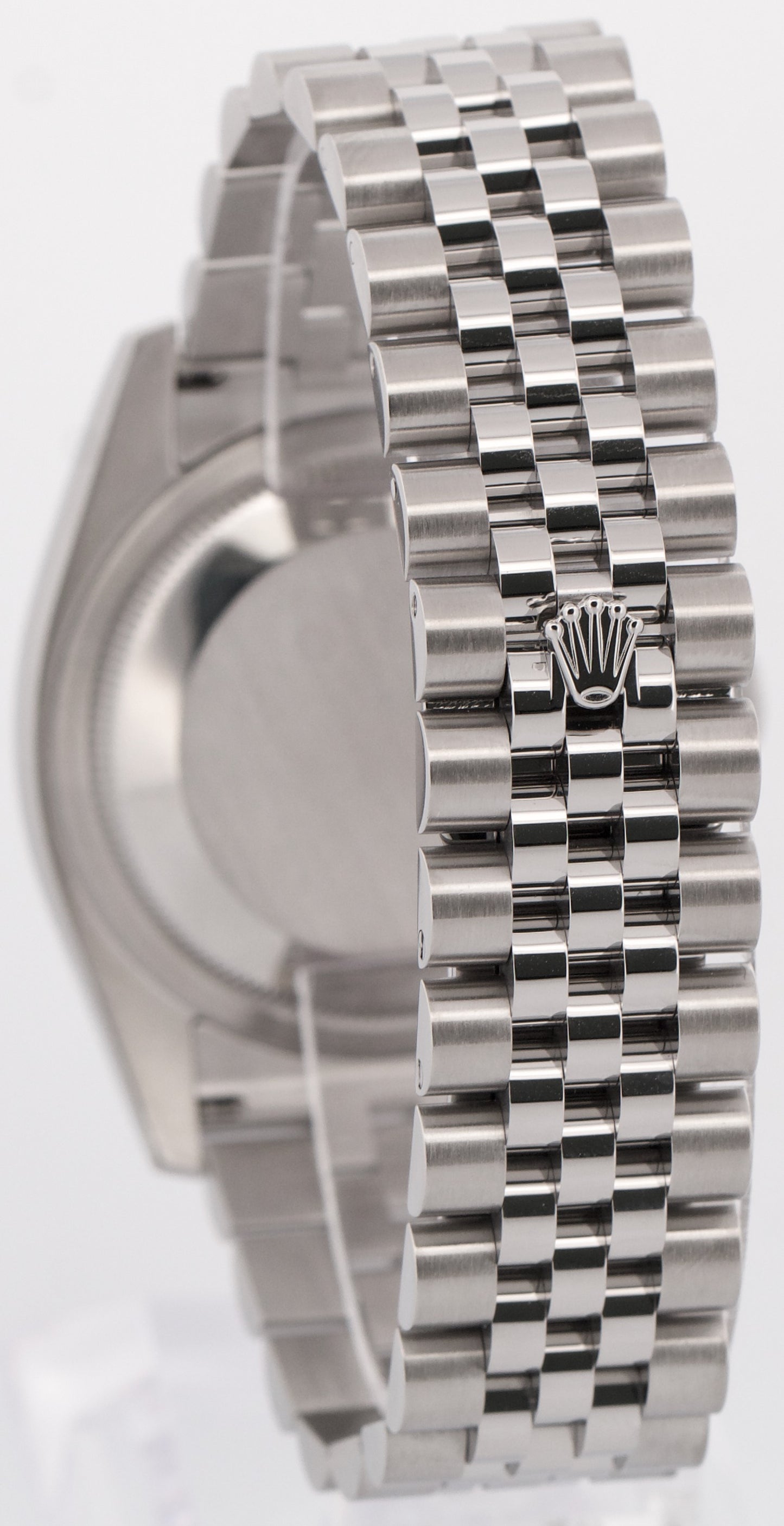 Rolex DateJust SILVER JUBILEE DIAMOND 36mm 18K White Gold Steel 116234 Watch