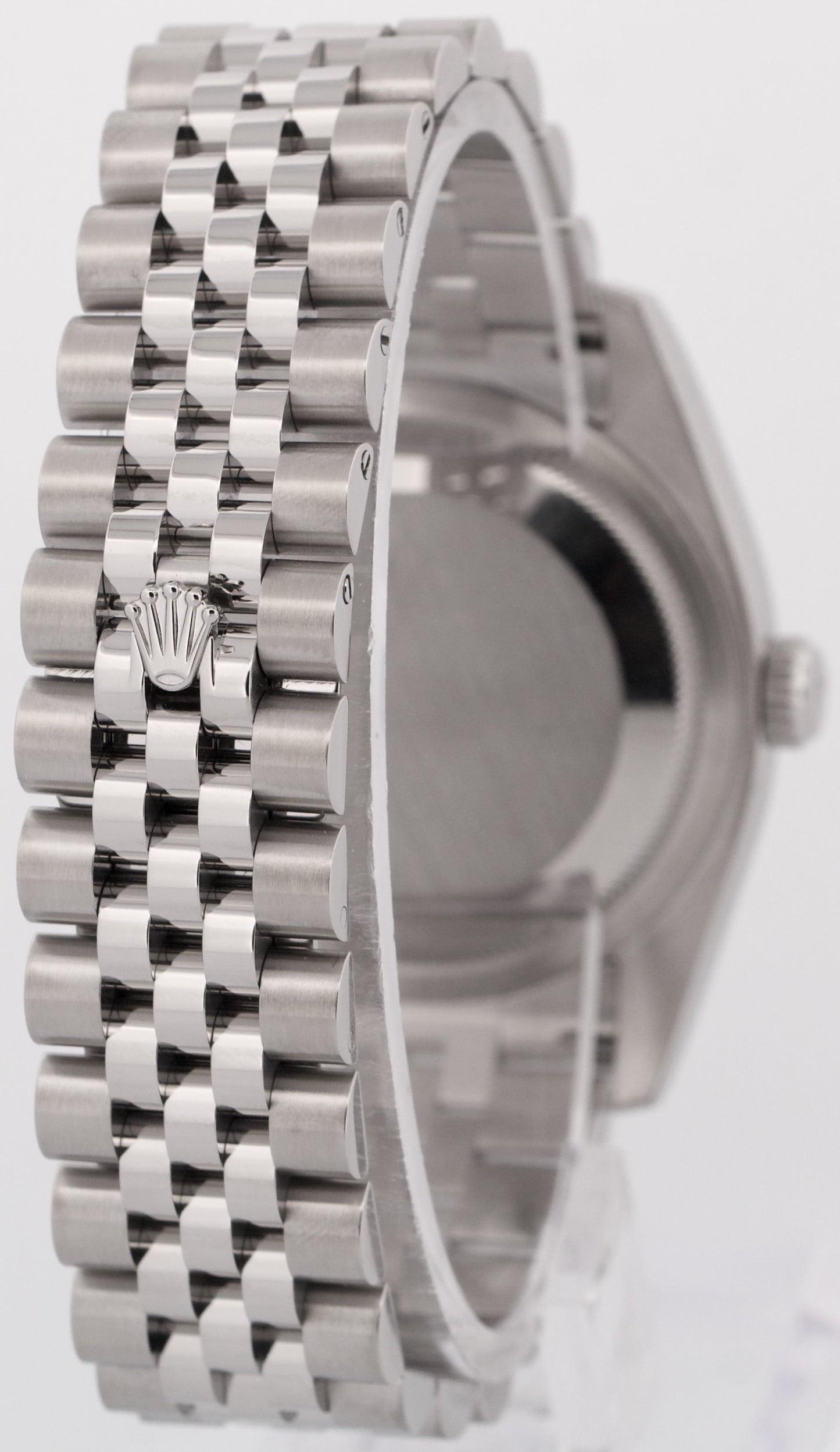 Rolex DateJust SILVER JUBILEE DIAMOND 36mm 18K White Gold Steel 116234 Watch