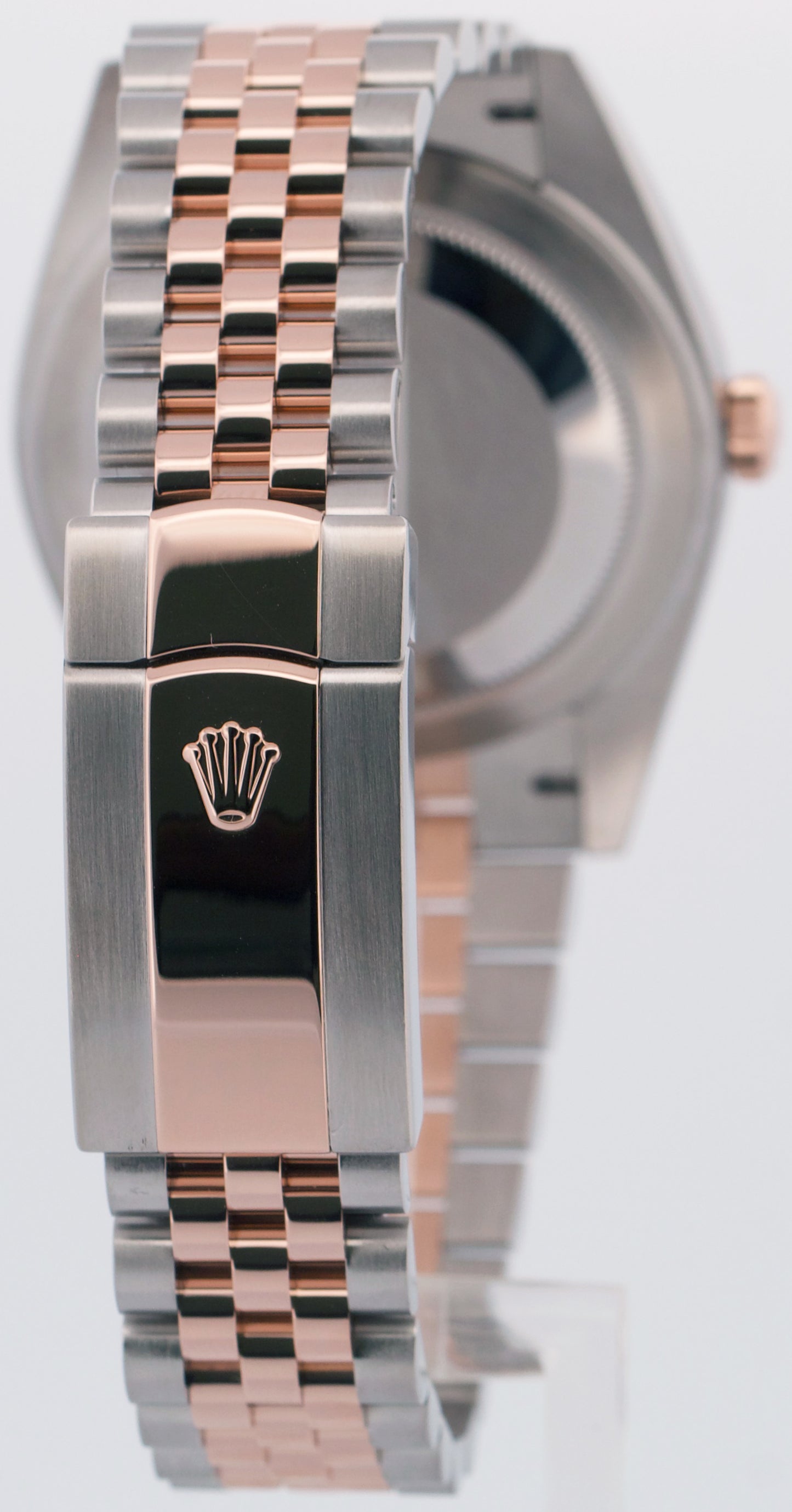 PAPERS Rolex DateJust 41mm WIMBLEDON Steel 18K Rose Gold JUBILEE 126331 BOX
