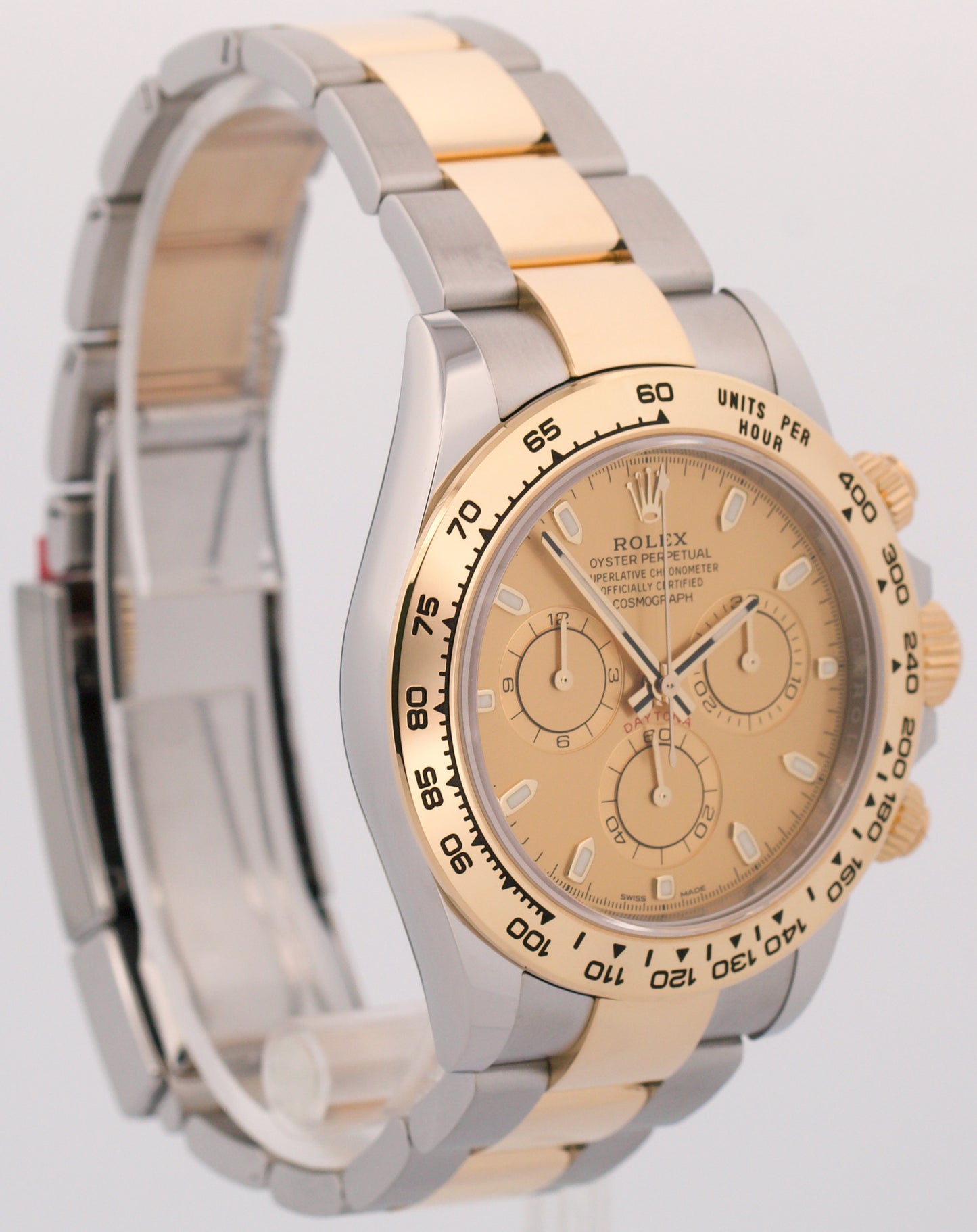 2023 PAPERS Rolex Daytona Cosmograph CHAMPAGNE 116503 18K Gold Two-Tone BOX