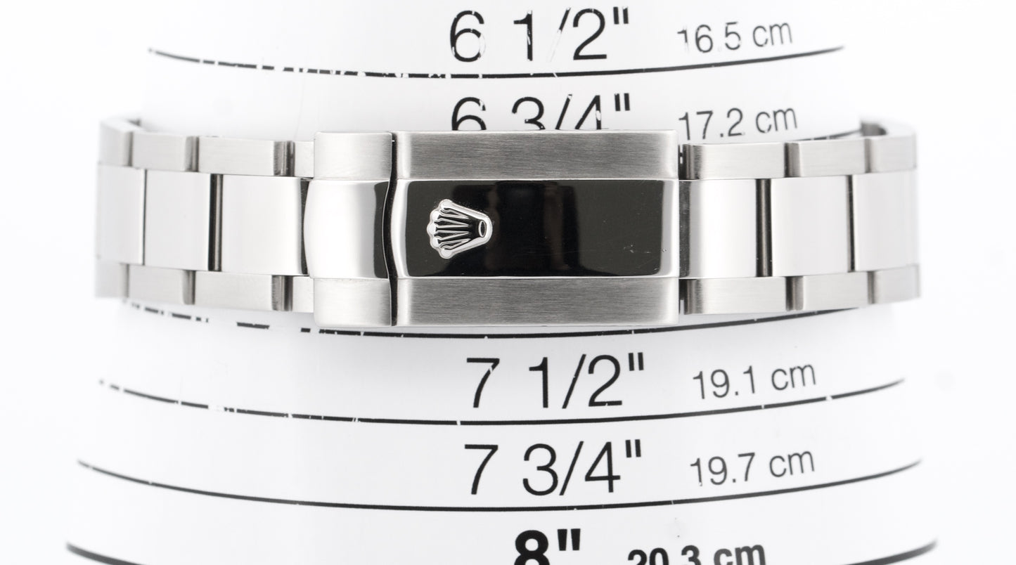 Rolex Milgauss BLACK Orange Stainless Steel 40mm Smooth Oyster 116400 GV BOX