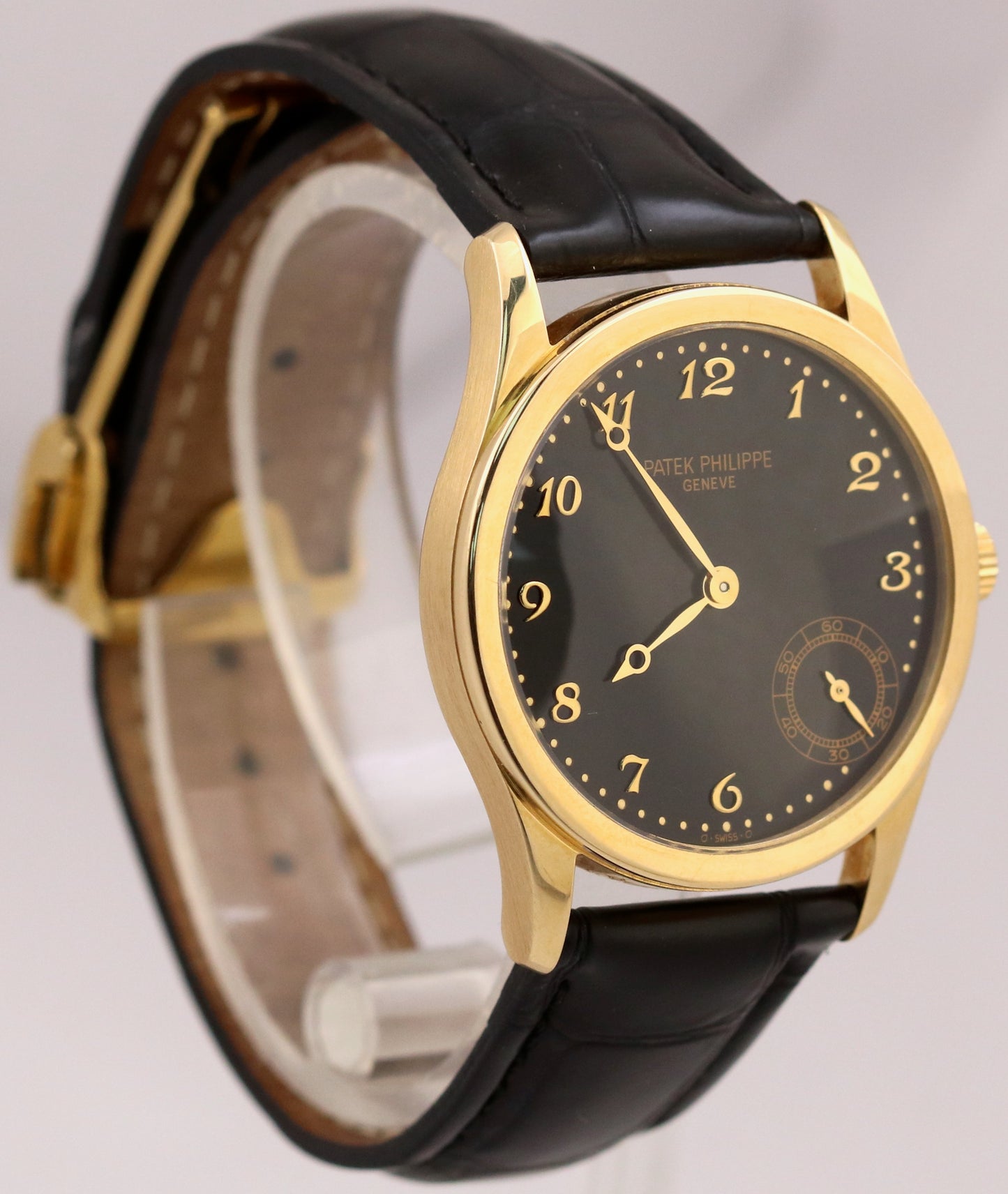 Patek Philippe Calatrava BLACK 18K Yellow Gold 33.5mm Automatic 5026R Watch