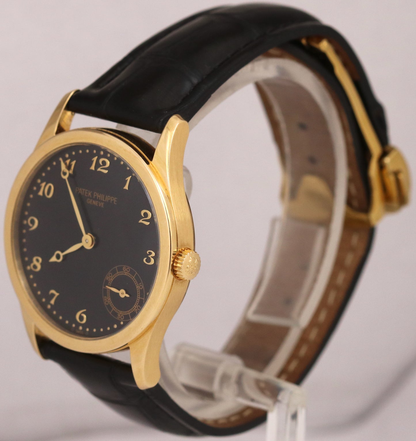 Patek Philippe Calatrava BLACK 18K Yellow Gold 33.5mm Automatic 5026R Watch