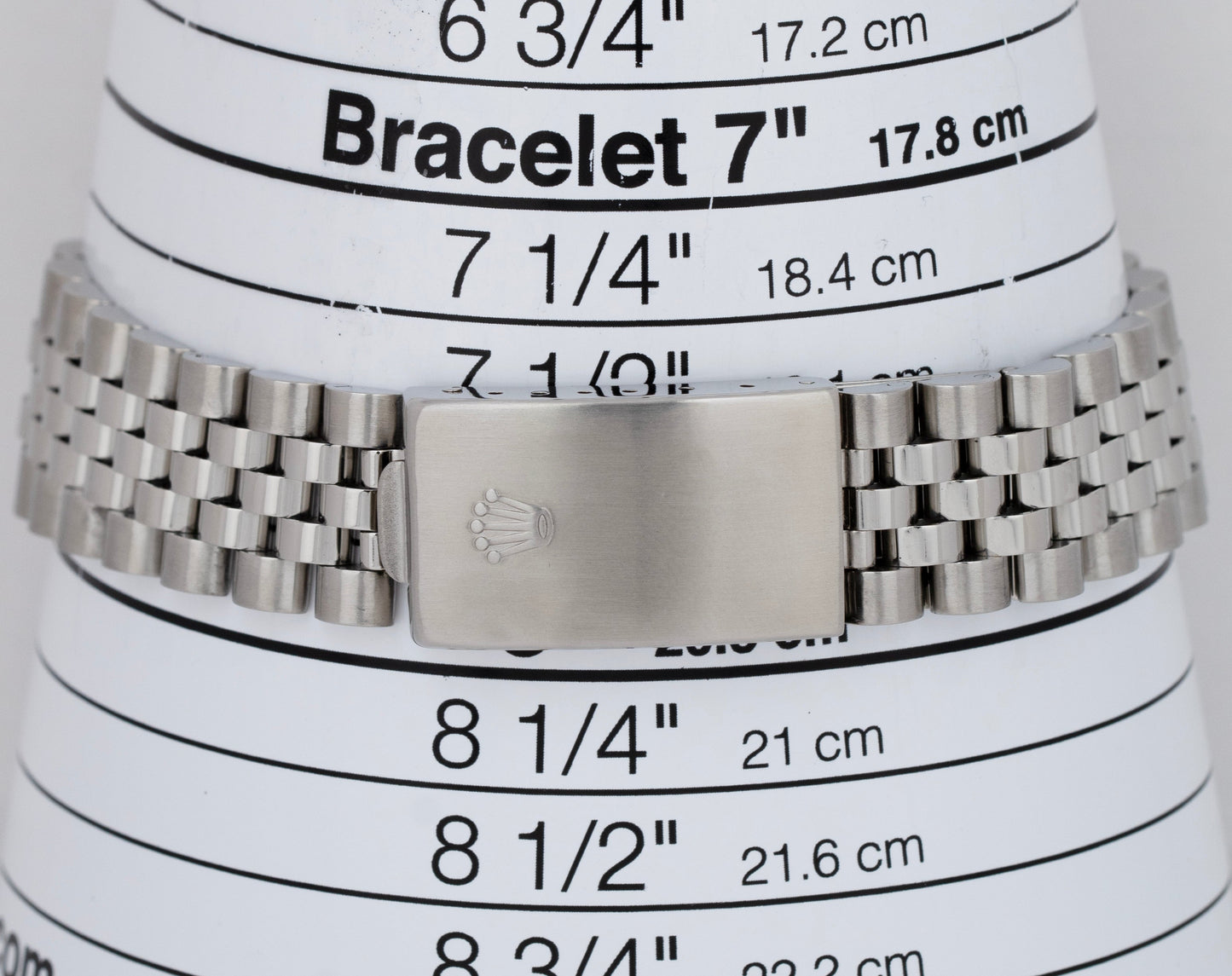 1986 Rolex DateJust 36mm White Roman Jubilee Stainless Automatic Watch 16030