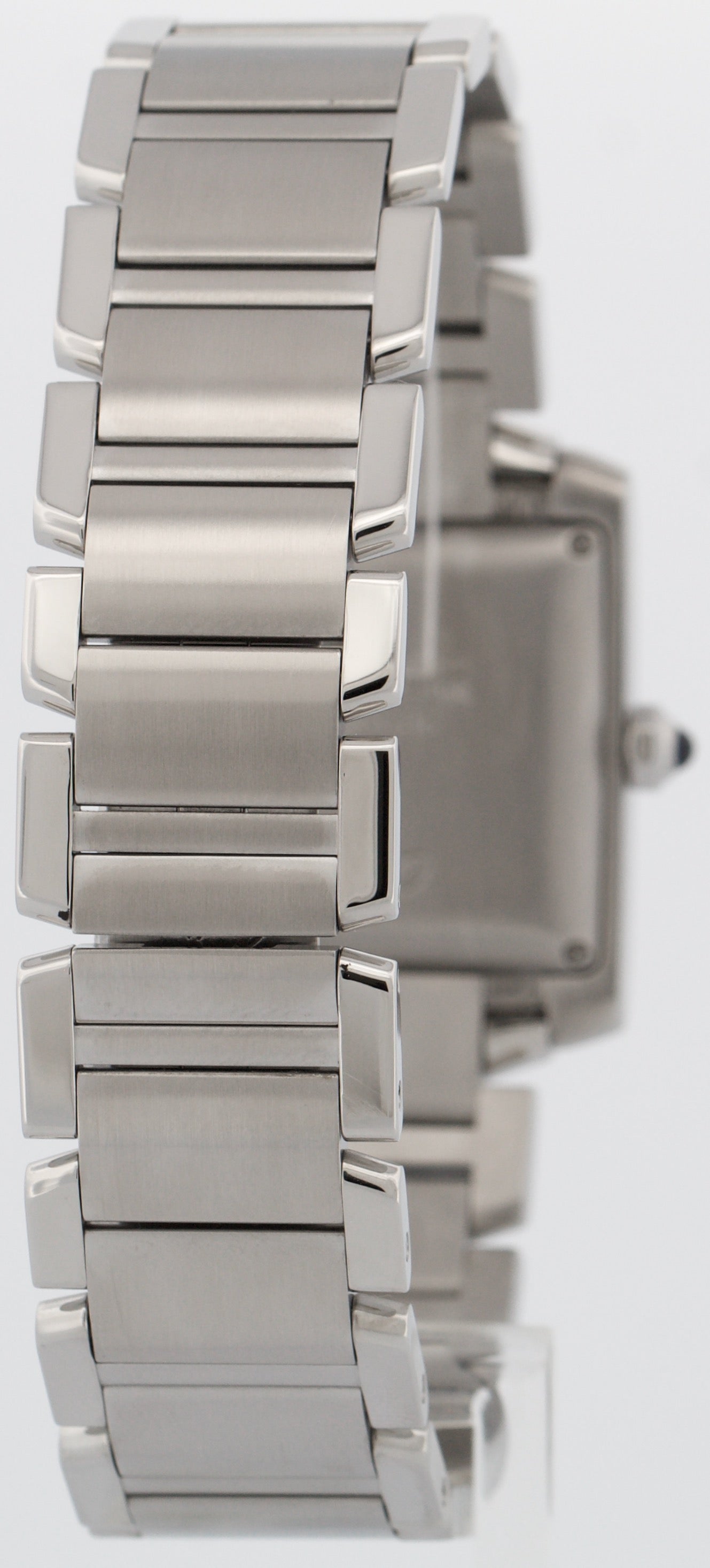 Cartier Tank Francaise Stainless Steel WHITE ROMAN Automatic 28mm 2302 W51002Q3