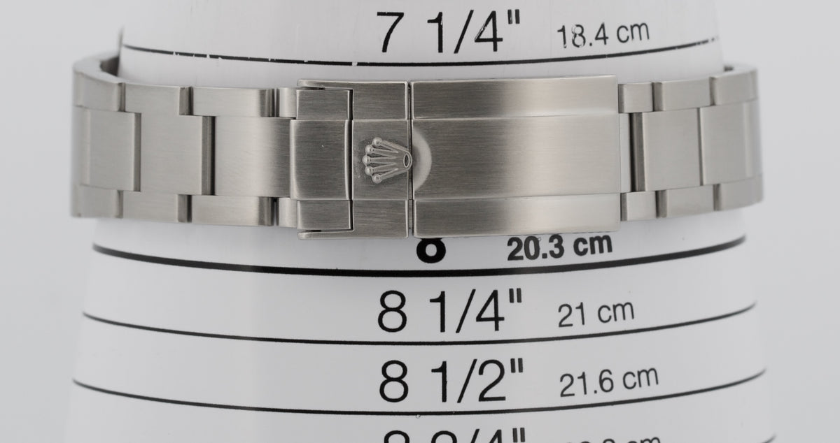 2010 Rolex Explorer 214270 Black Stainless Steel MK1 39mm Oyster Box Papers