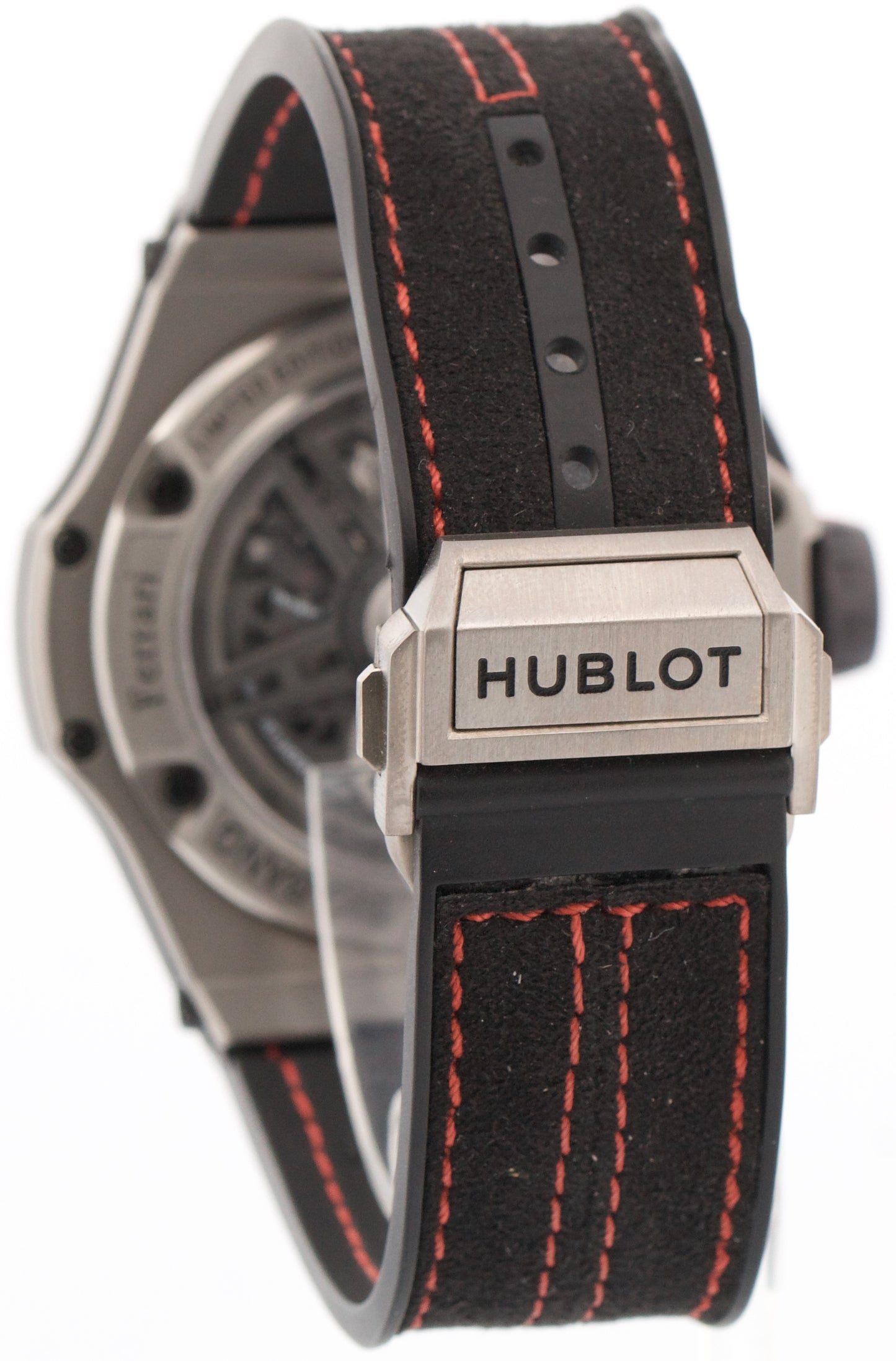 Hublot Big Bang FERRARI Unico SKELETON ARABIC Titanium 45mm Watch 402.NX.0123.WR