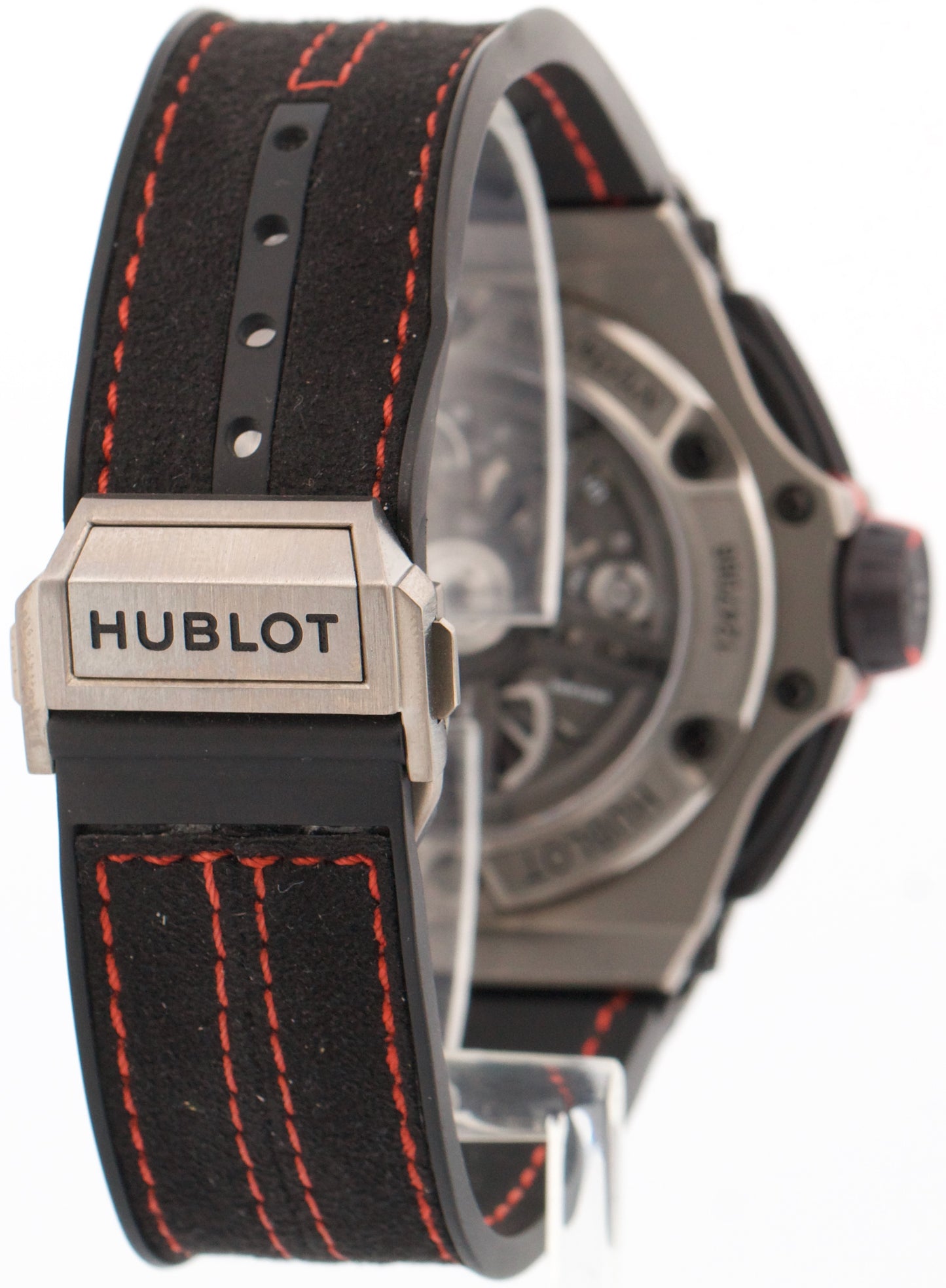 Hublot Big Bang FERRARI Unico SKELETON ARABIC Titanium 45mm Watch 402.NX.0123.WR