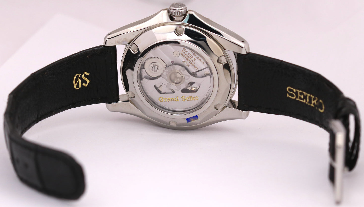 PAPERS Grand Seiko Elegance 40th Anniversary SILVER Stainless 38mm SBGR015 BOX