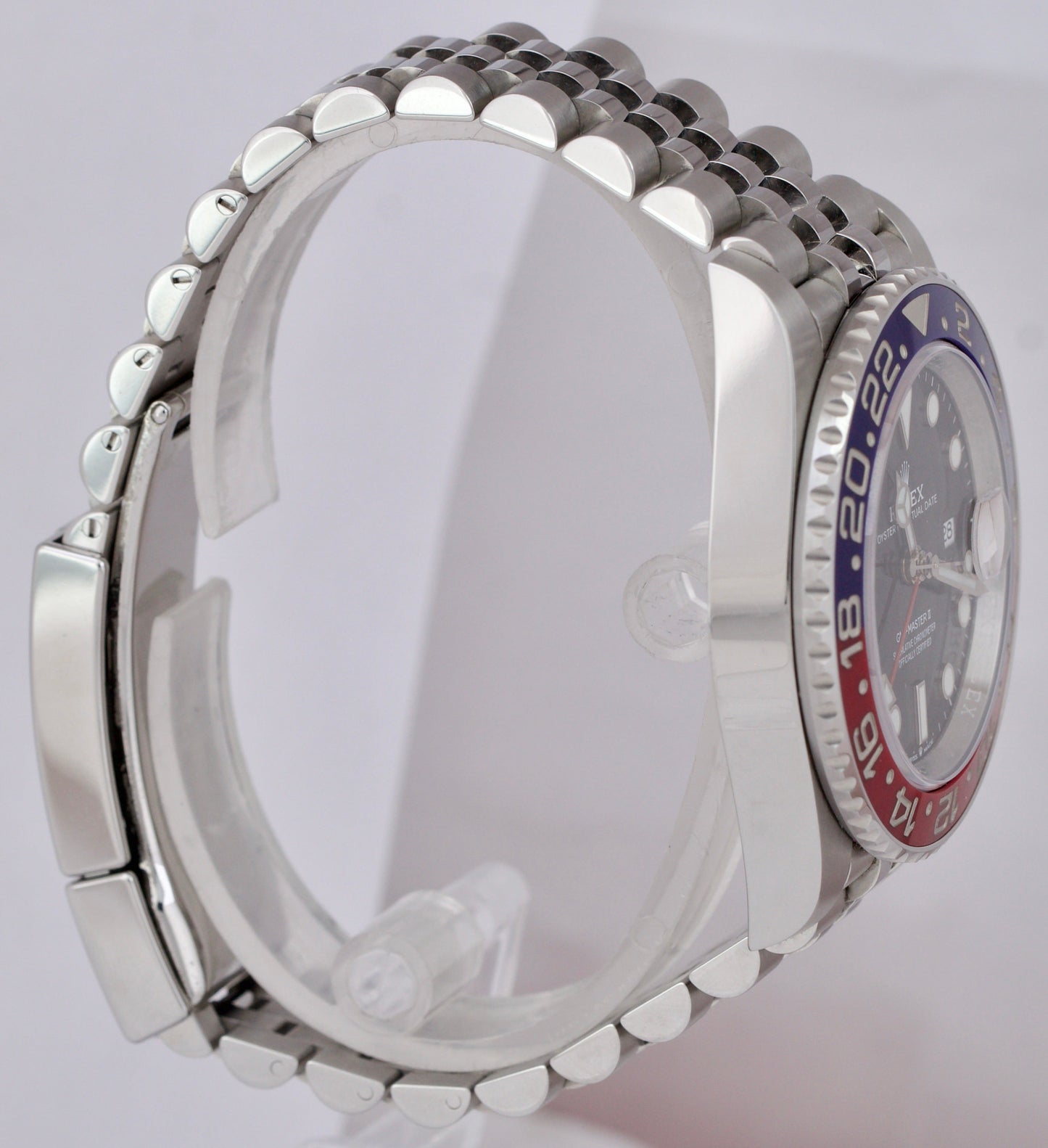 NEW JUNE 2023 Rolex GMT-Master II PEPSI Red Blue Jubilee 126710 BLRO 40mm B+P