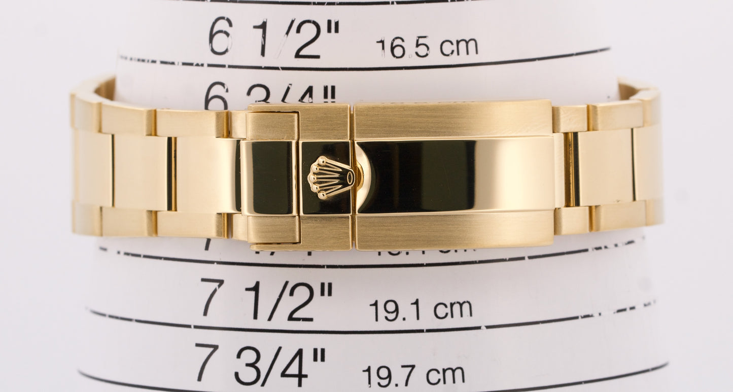 Rolex GMT-Master II BLACK Ceramic 18K Yellow Gold 40mm Oyster 116718 LN BOX