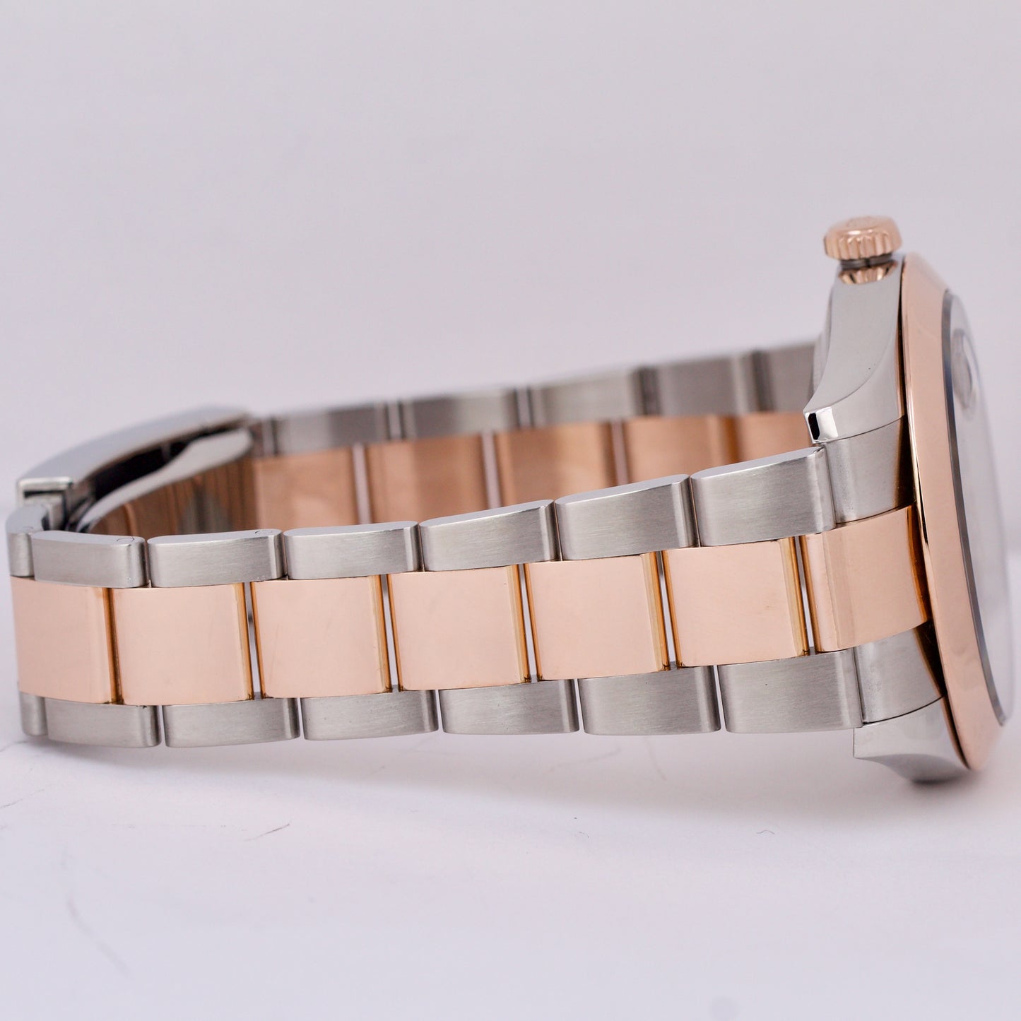 2020 PAPERS Rolex DateJust 41mm CHOCOLATE 18K Everose Steel 126301 Watch B+P