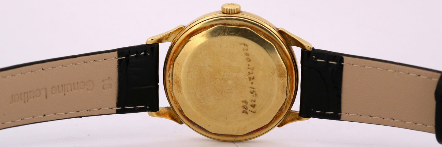 RARE VINTAGE GUBELIN Ipso Matic CLOISONNE ENAMEL FISH 35mm 18K Gold Automatic